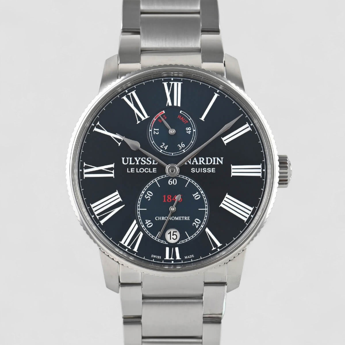 Marine Chronometer Torpilleur 42mm Mens Watch