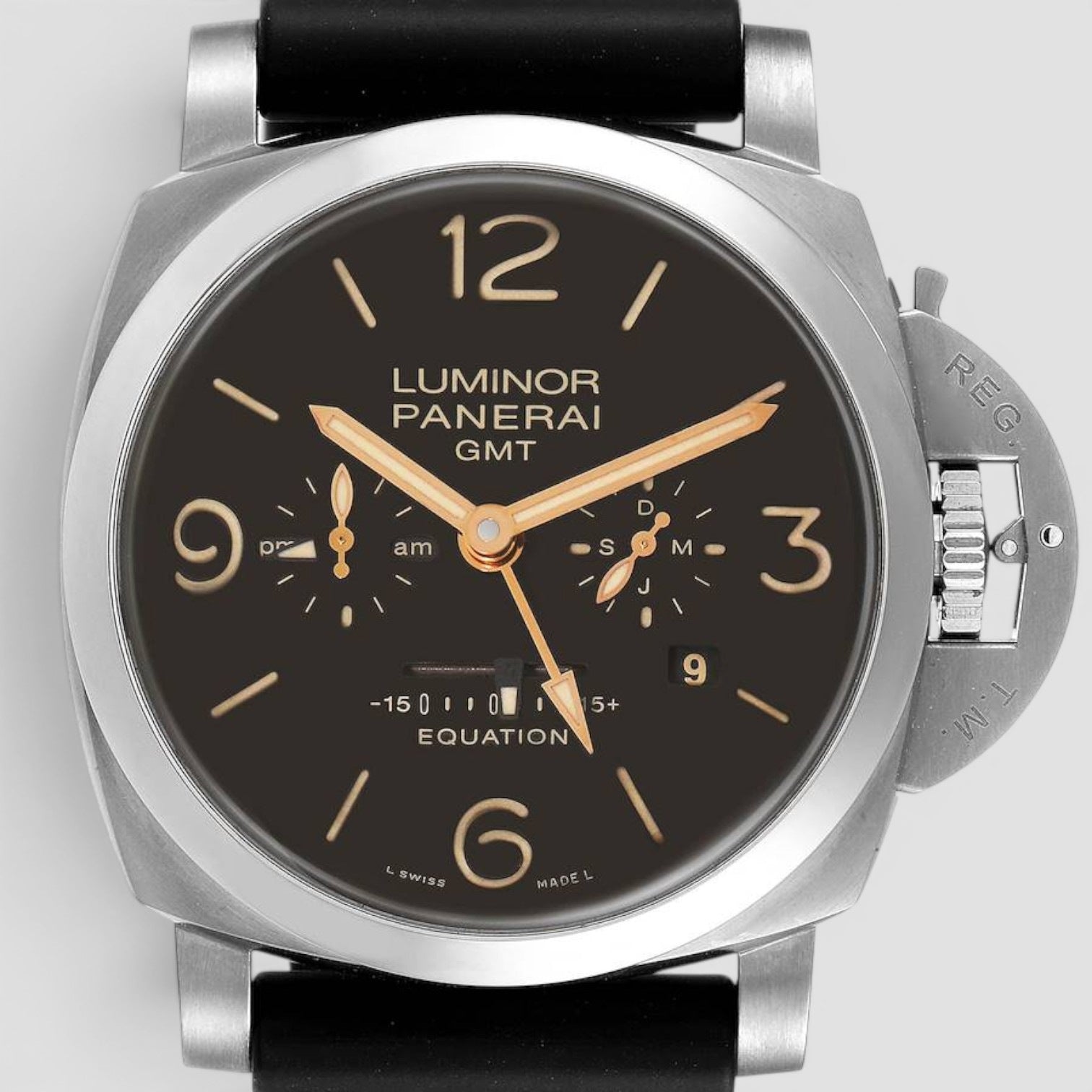 Luminor 1950 8 Days GMT 24H Titanium Watch