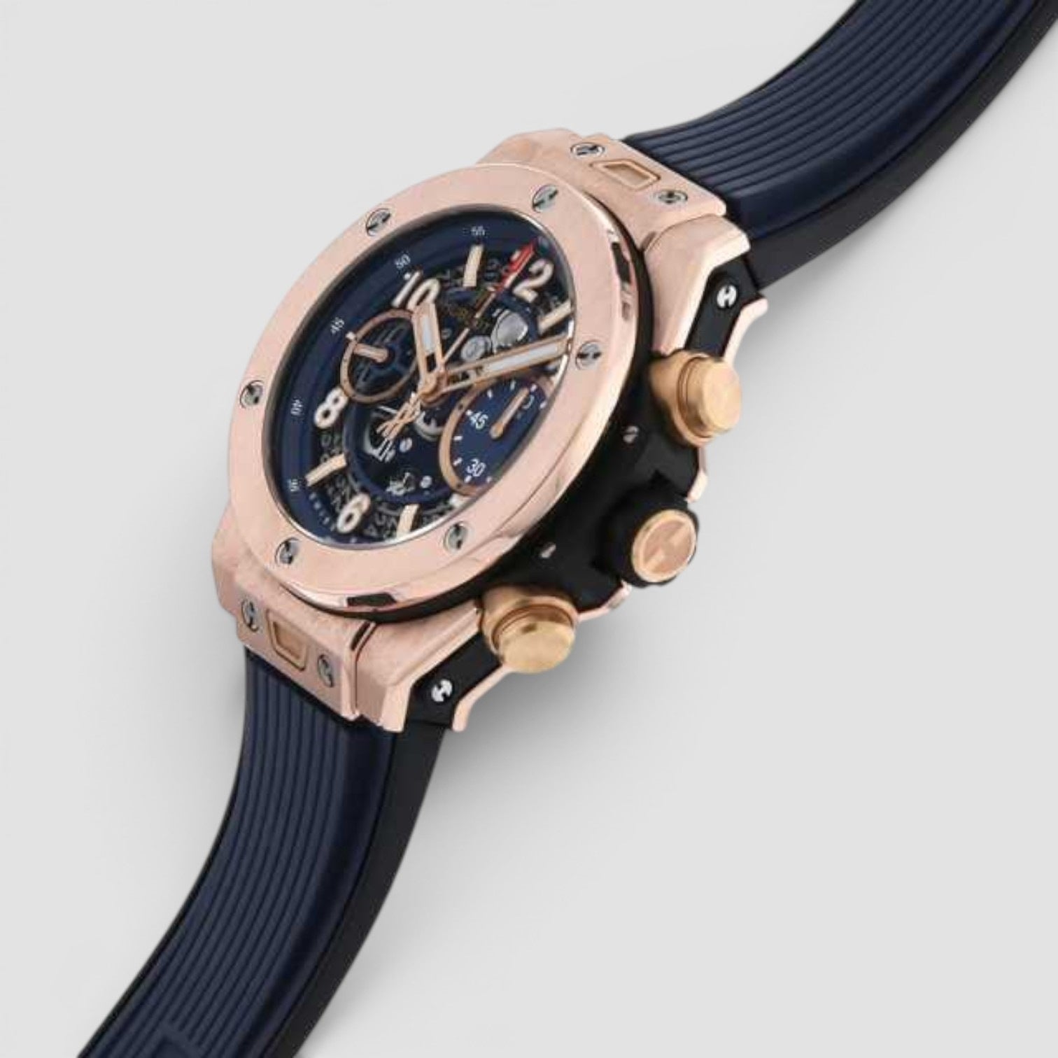 Bang Unico King Gold Blue 42 Mm Big