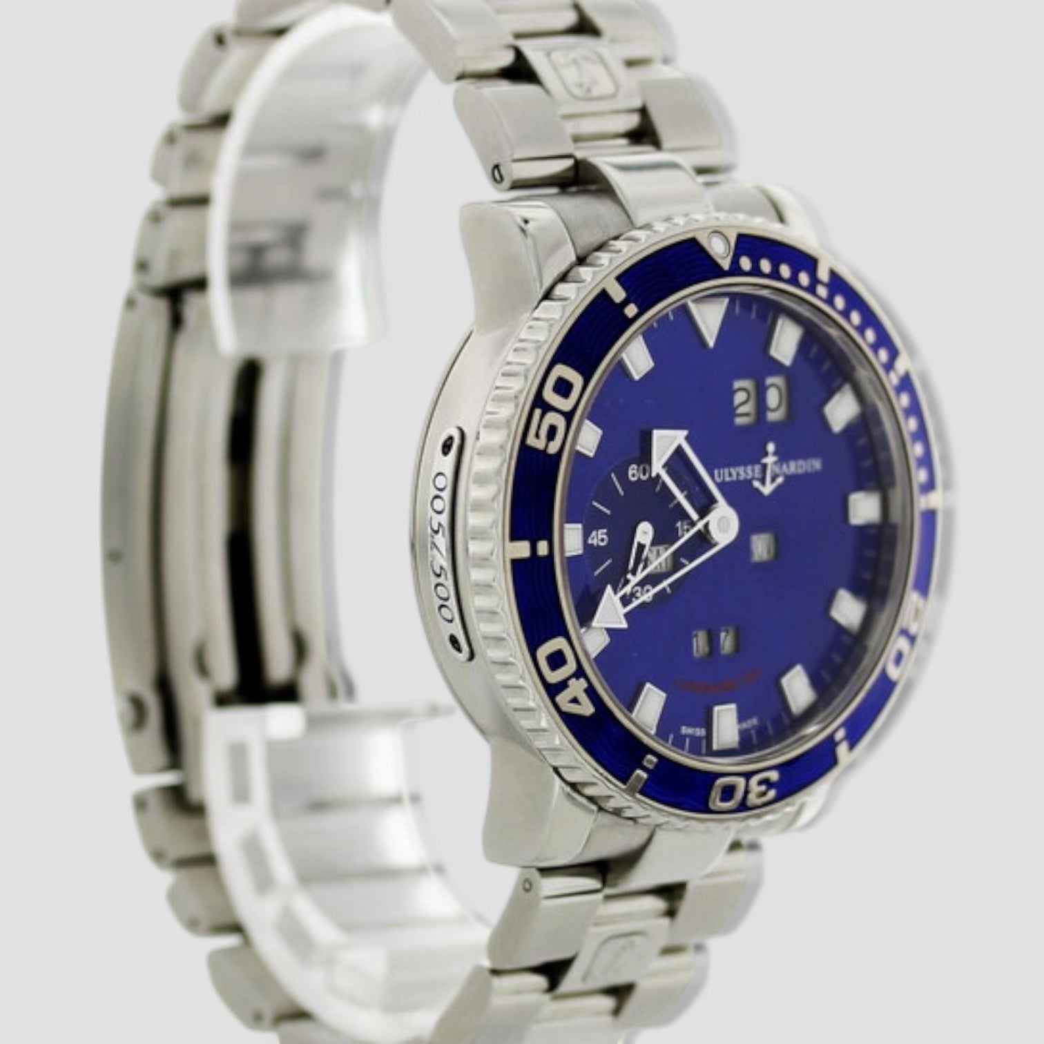 Marine Acqua Perpetual Automatic Blue Dial Men's Watch