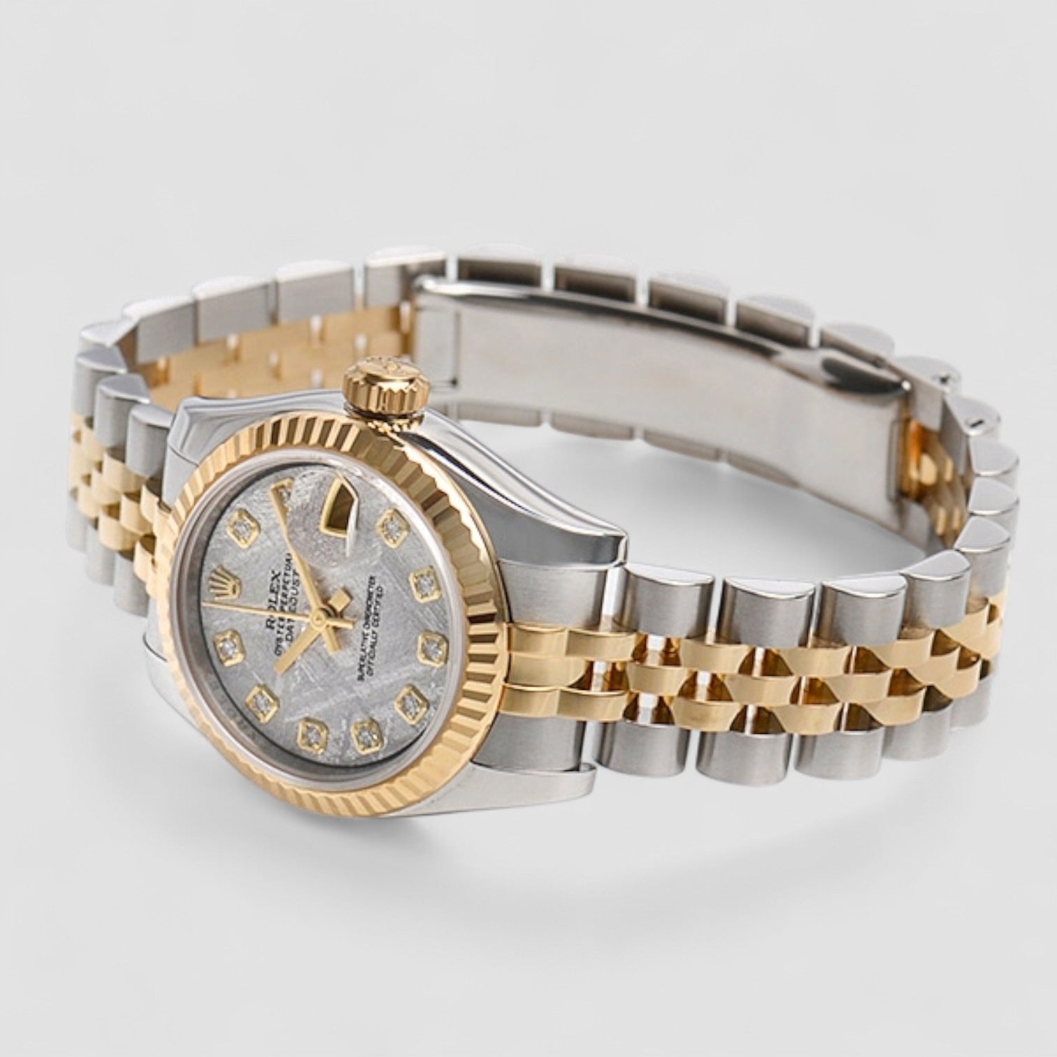 Lady-Datejust Meteorite Diamond Dial