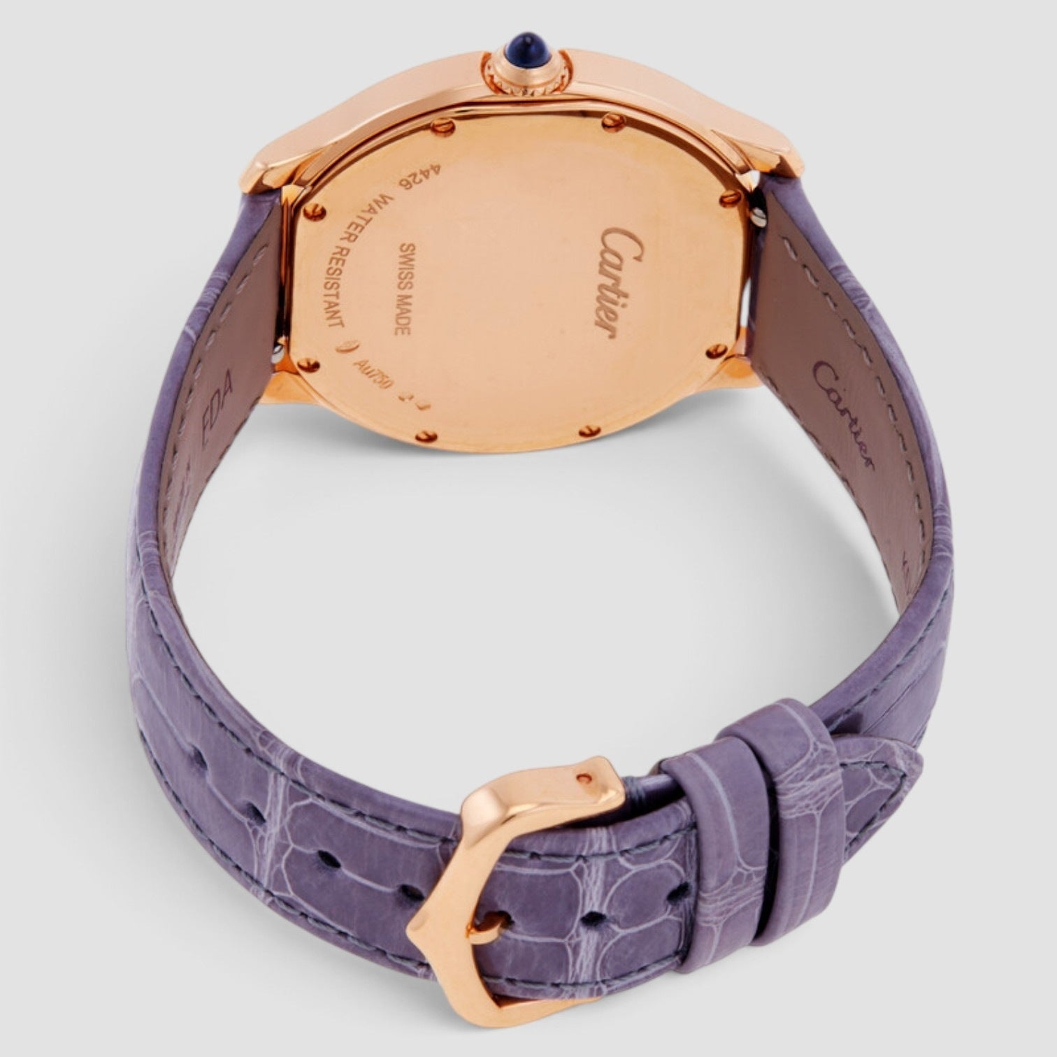 Ronde Louis Cartier 36mm 18K Rose Gold Champagne Dial