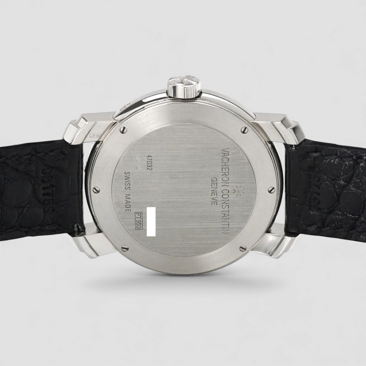 Constantin Malte 31 Day Retrograde Perpetual Calendar Platinum RARE Description