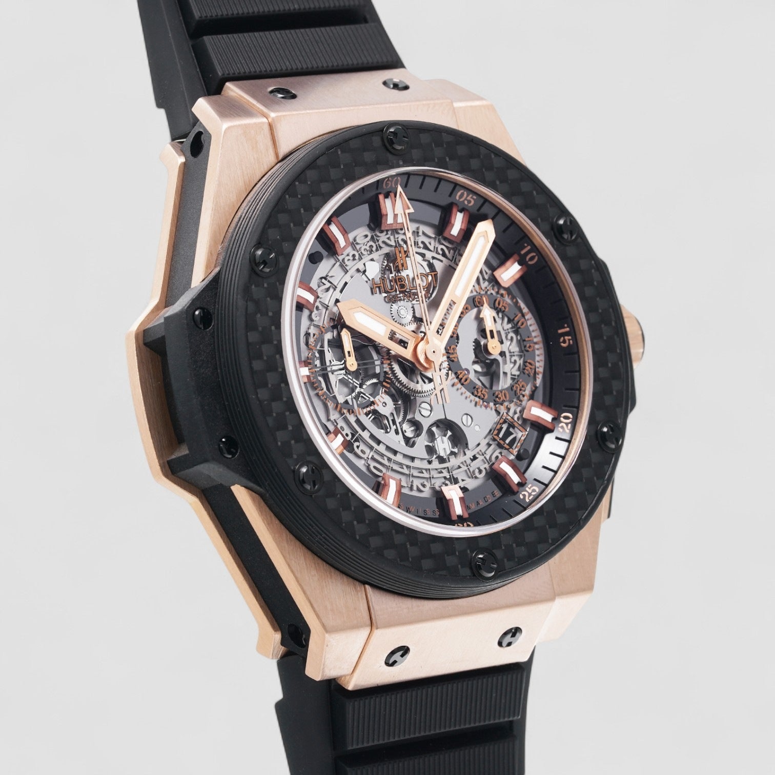 King Power Unico Chronograph 18k RG Limited Edition