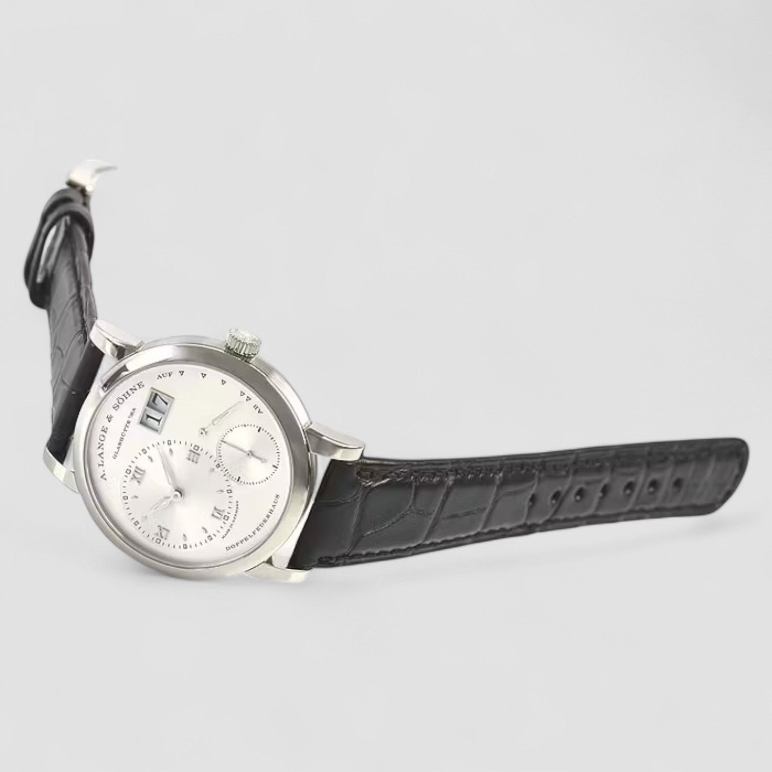 Lange 1 18K White Gold Silver Dial