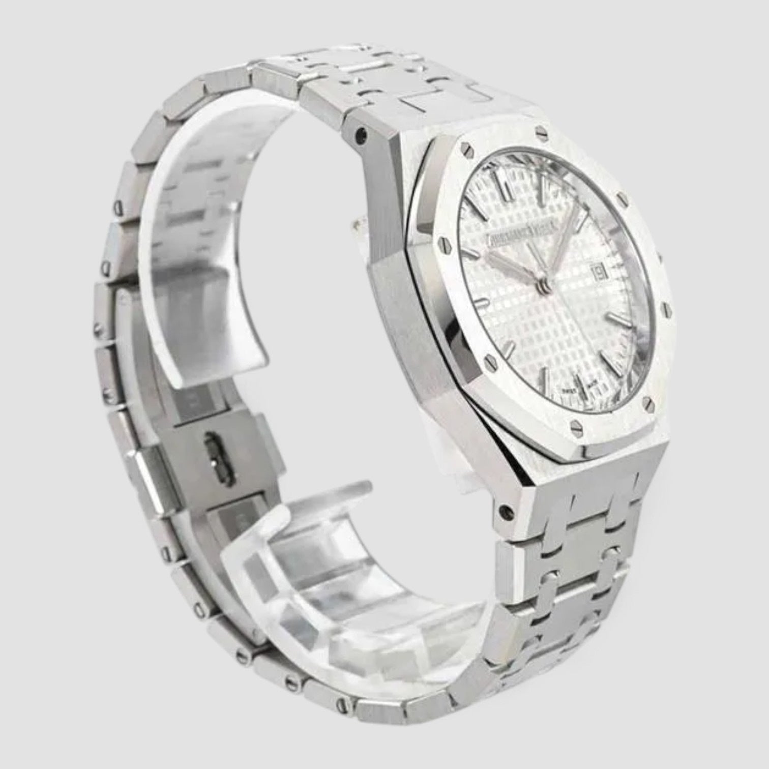 Royal Oak Automatic Silver Dial Unisex Watch