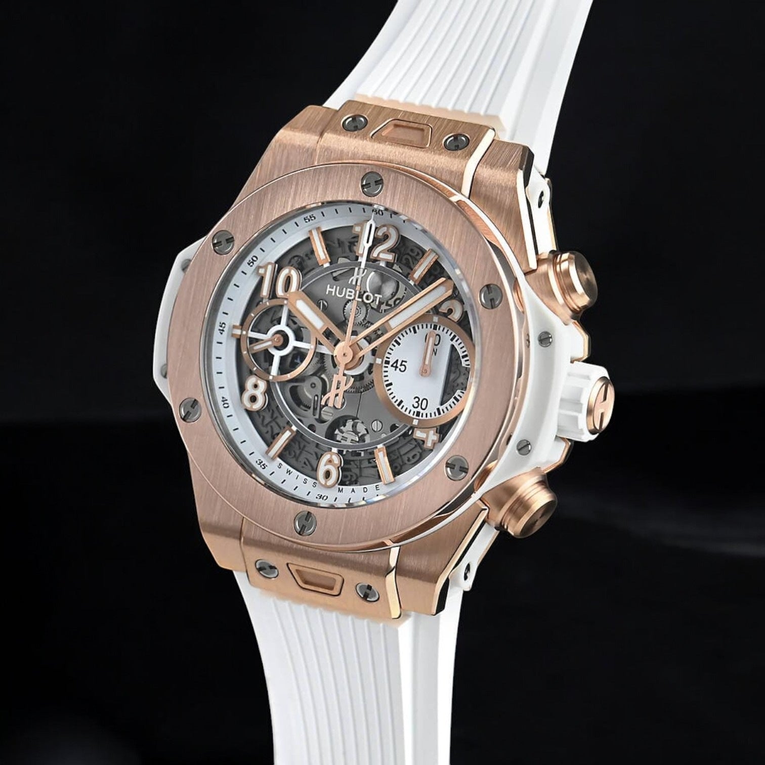 Big Bang Unico King Gold White