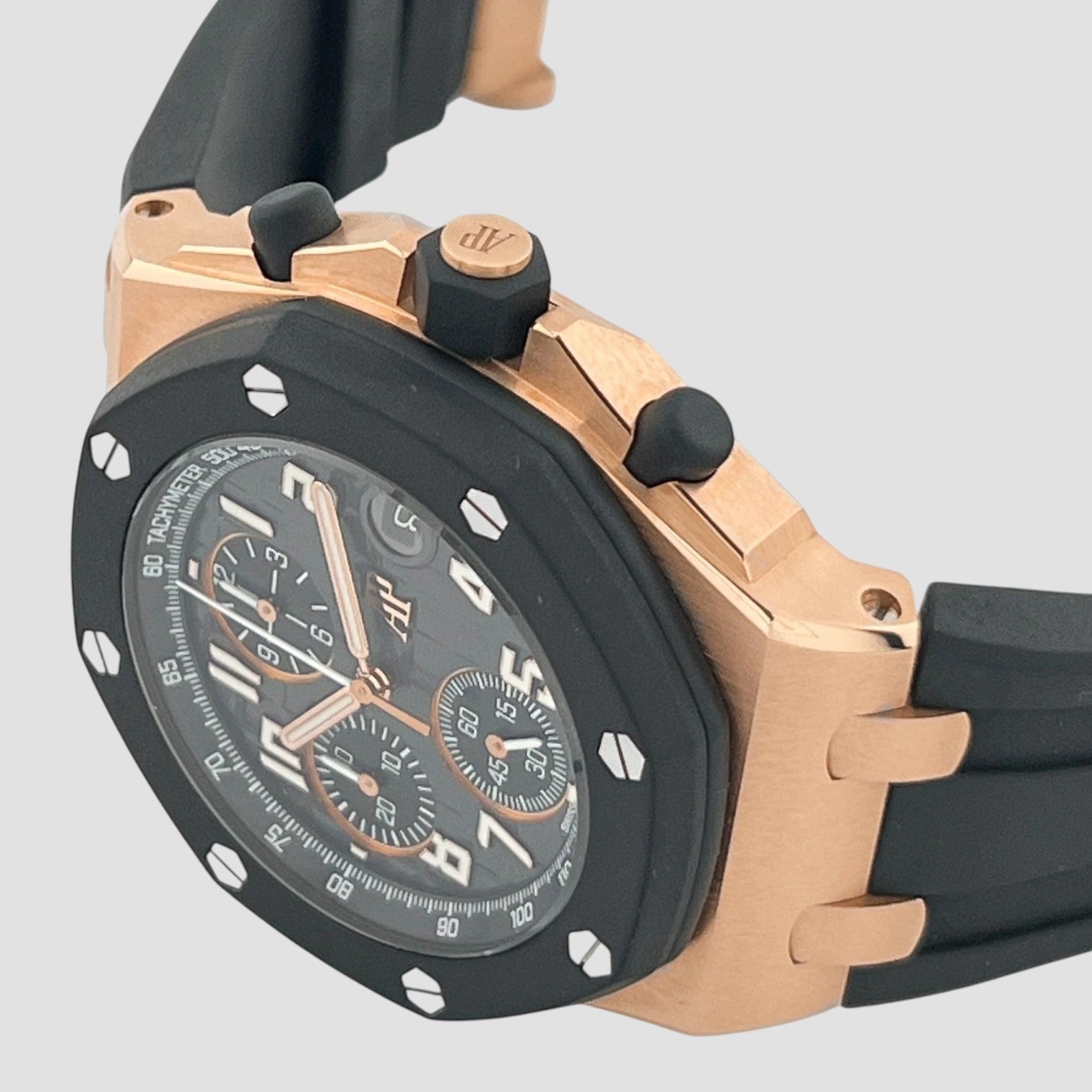 Royal Oak Offshore Chronograph Rose Gold Black Dial