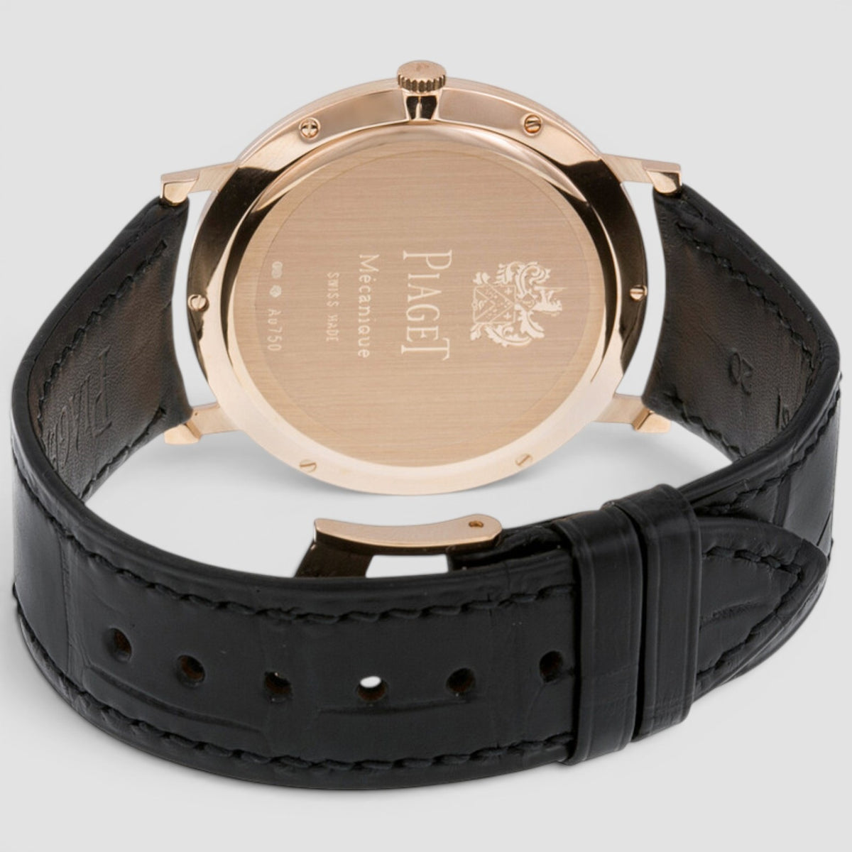 Altiplano 38mm 18K Rose Gold Silver Dial