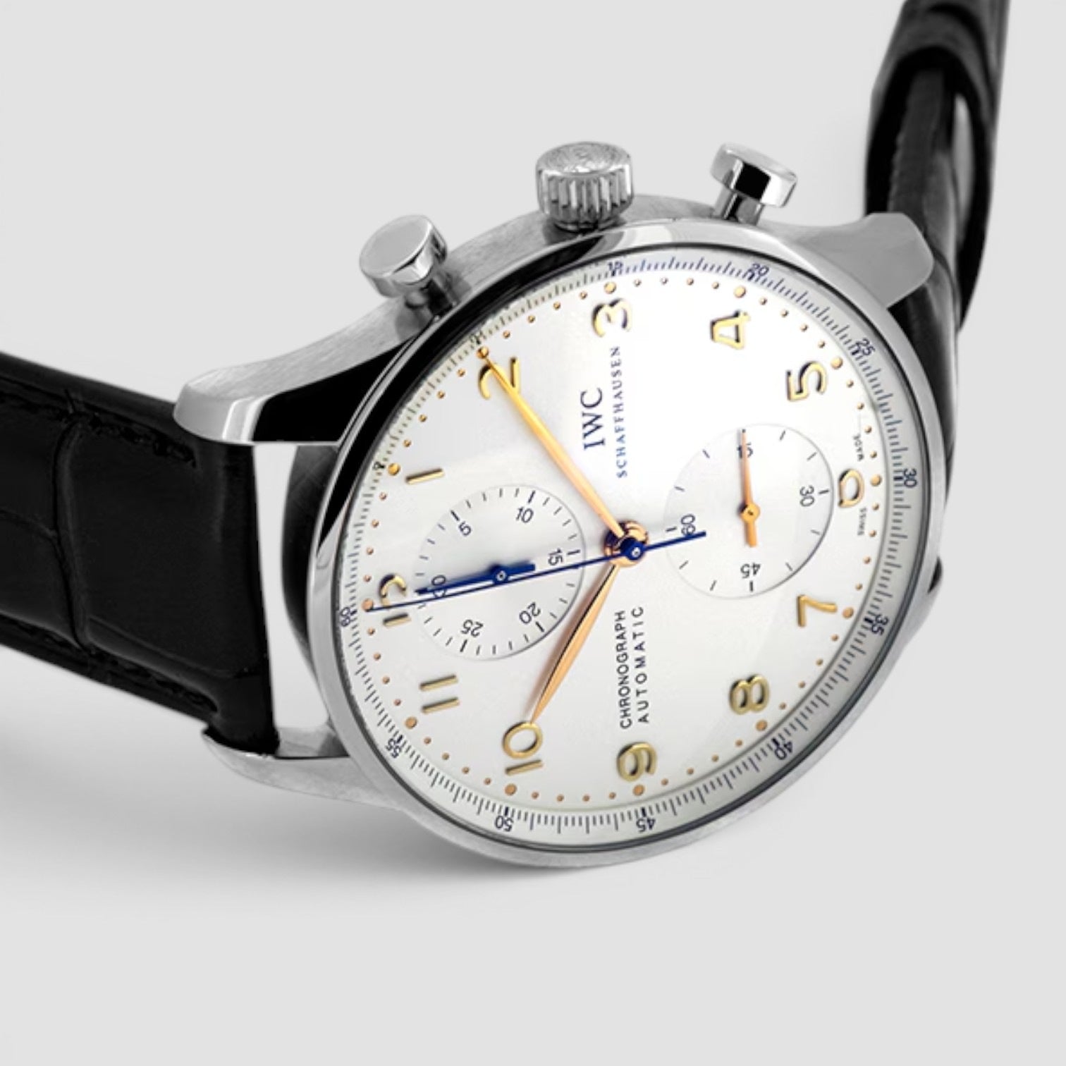 Portugieser Chronograph 41mm Stainless Steel Silver Dial