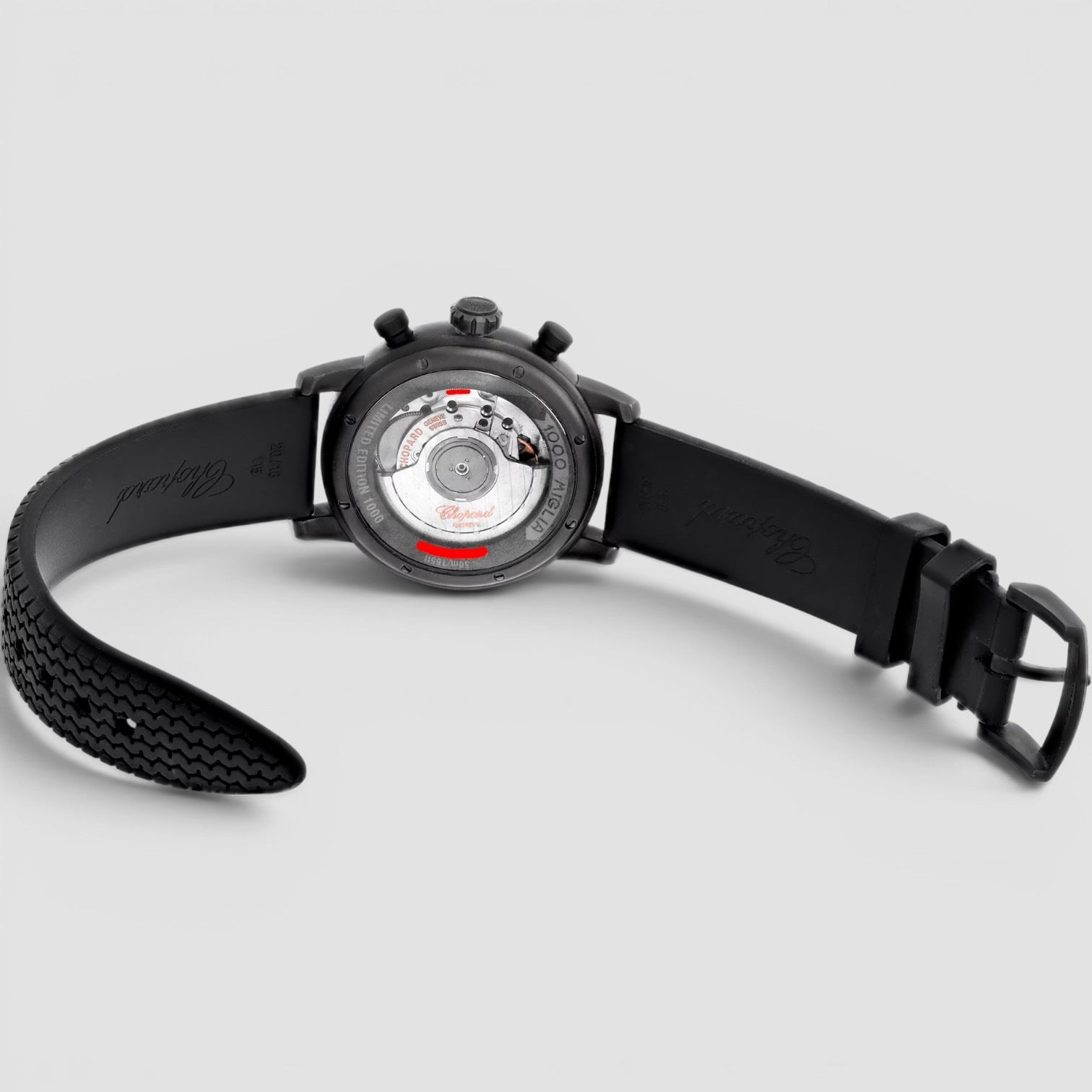 Mille Miglia Chronograph 42mm Stainless Steel Black Dial
