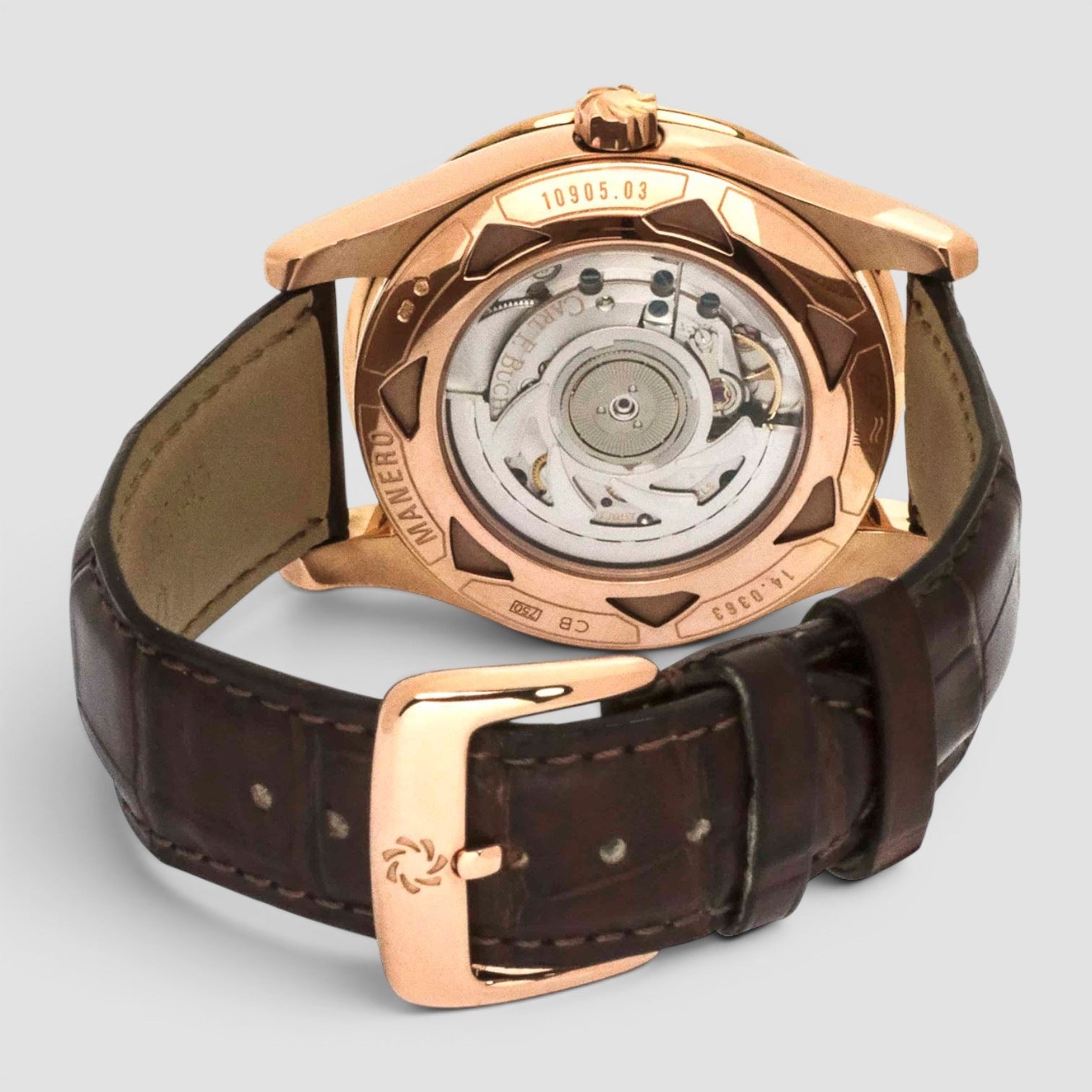 Manero Big Date PowerReserve Automatic 40mm Rose Gold