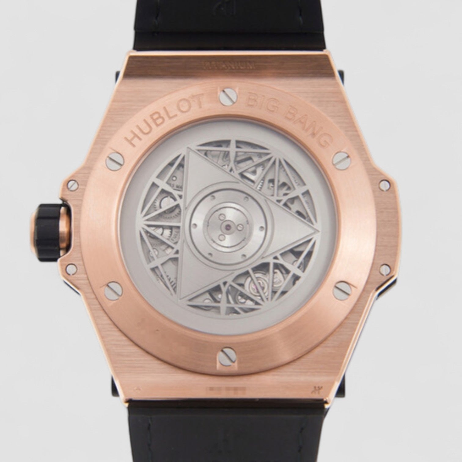 Big Bang Sang Bleu Automatic Diamond Black Dial Watch