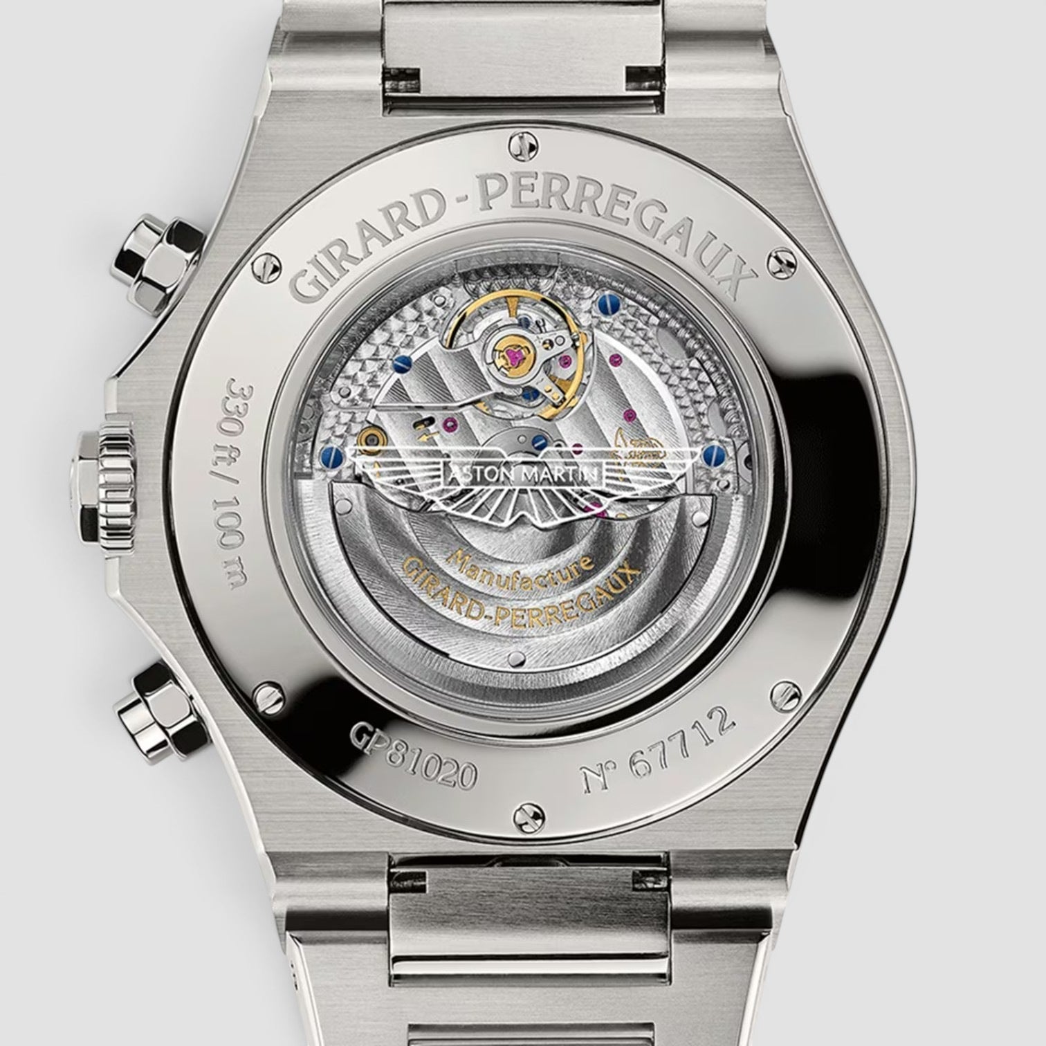 Laureato Chronograph Aston Martin Edition 42mm Titanium Green Dial