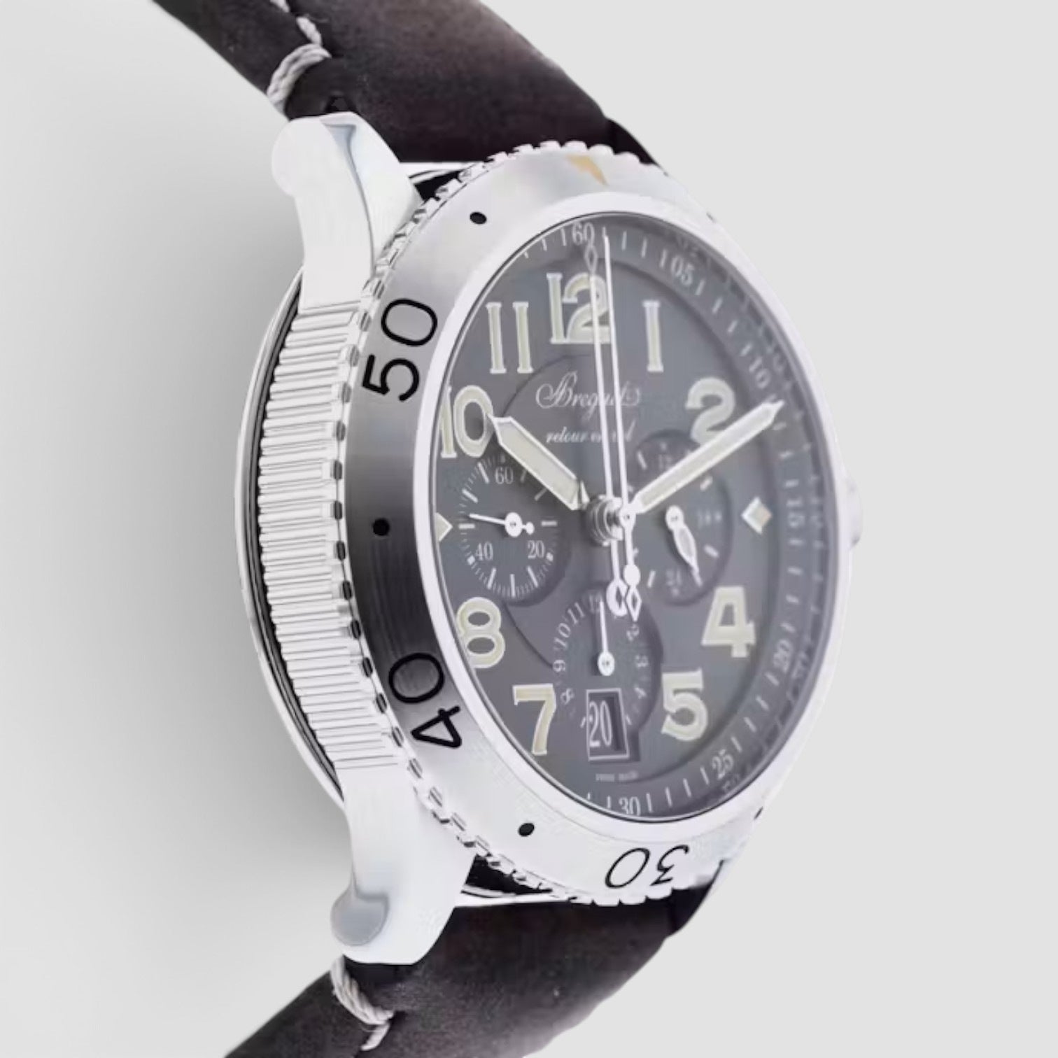 Type XXI Chronograph 42mm Steel Slate Grey Dial