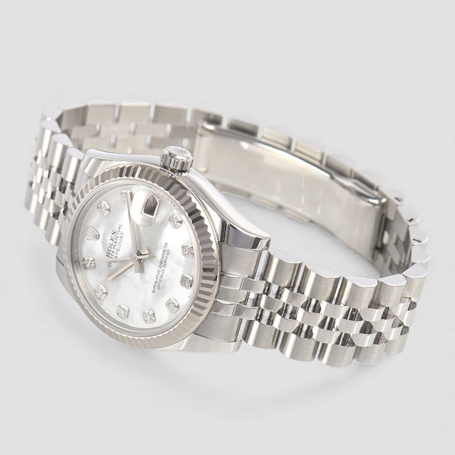 Datejust Mother of Pearl Diamond Dial