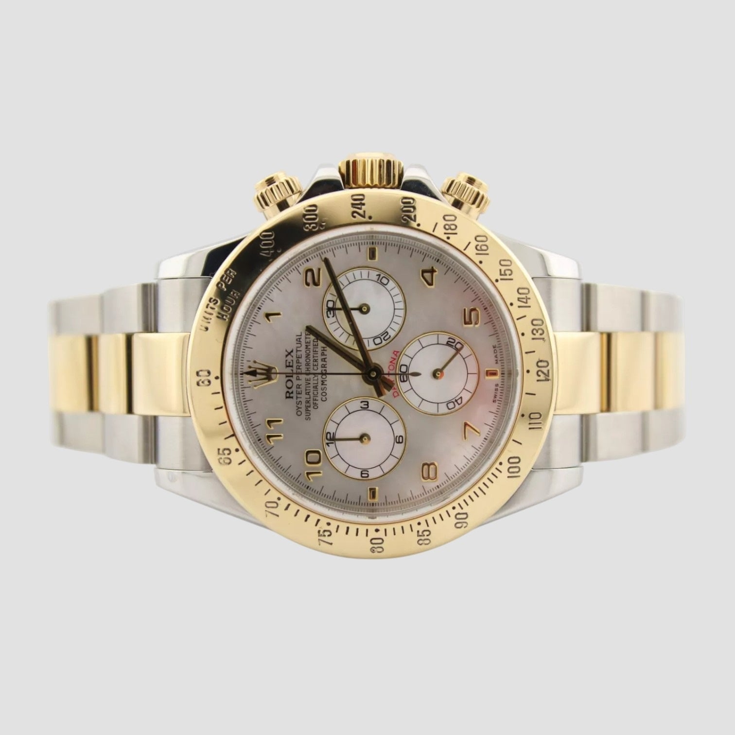 Cosmograph Daytona Mother of Pearl Dial Men's Watch