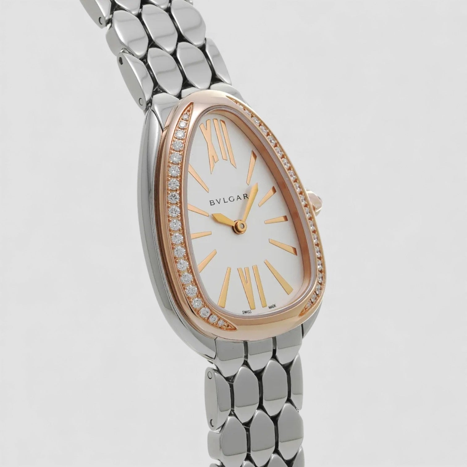 Serpenti Seduttori Quartz White Dial Ladies Watch