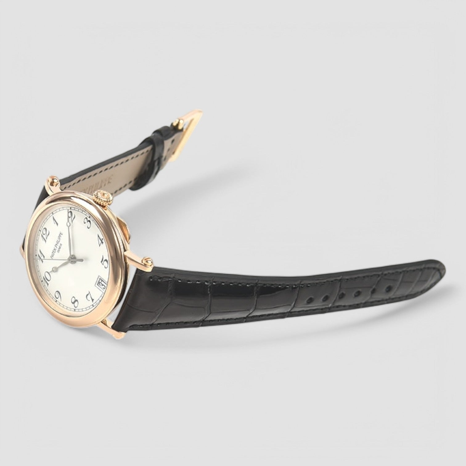 Calatrava 5053 Officers Case 18K Rose Gold