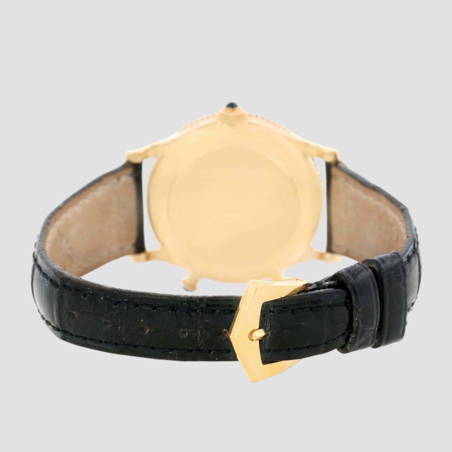 Calatrava Travel Time Yellow Gold Ladies Watch