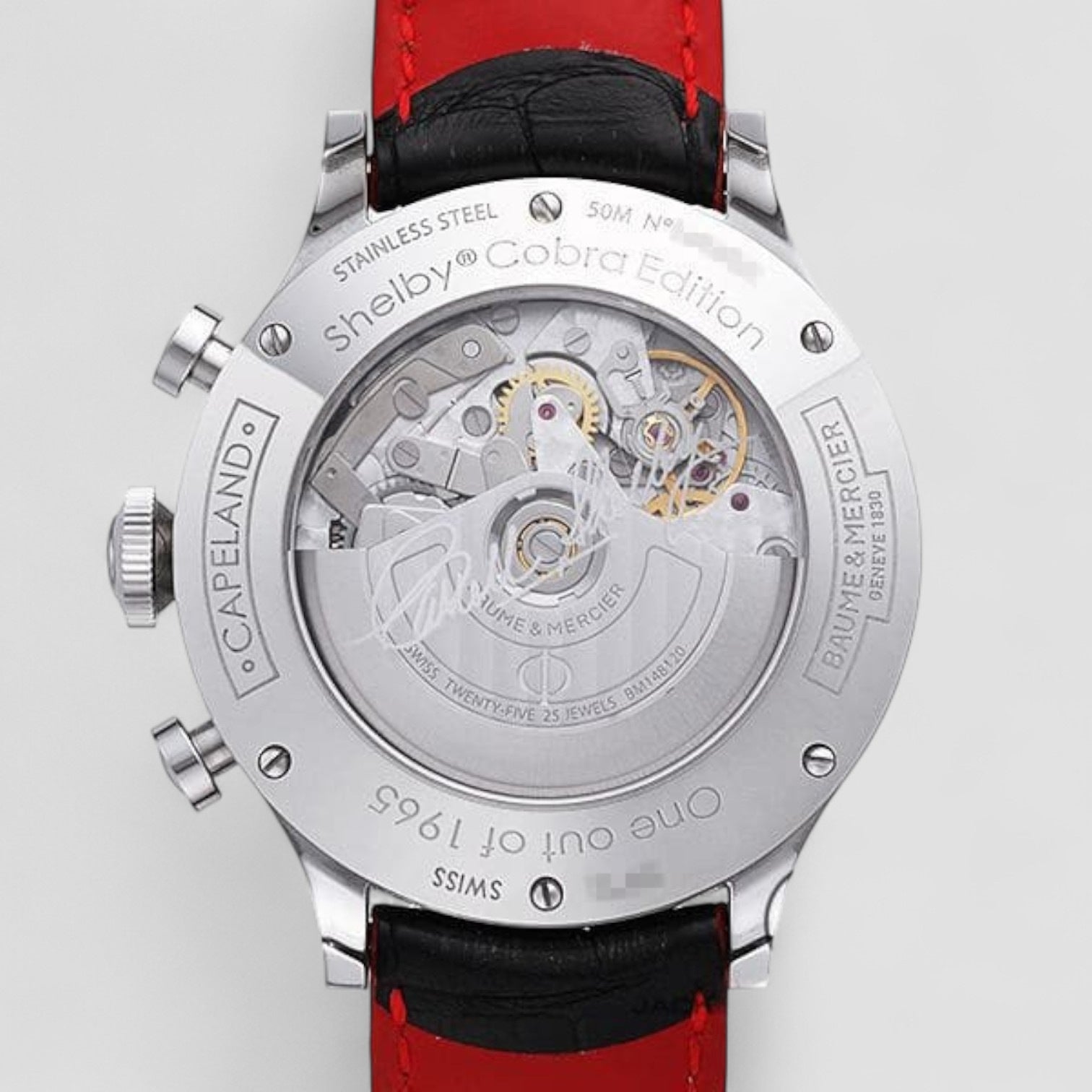 Capeland Blue Dial Chronograph Automatic Men's Watch