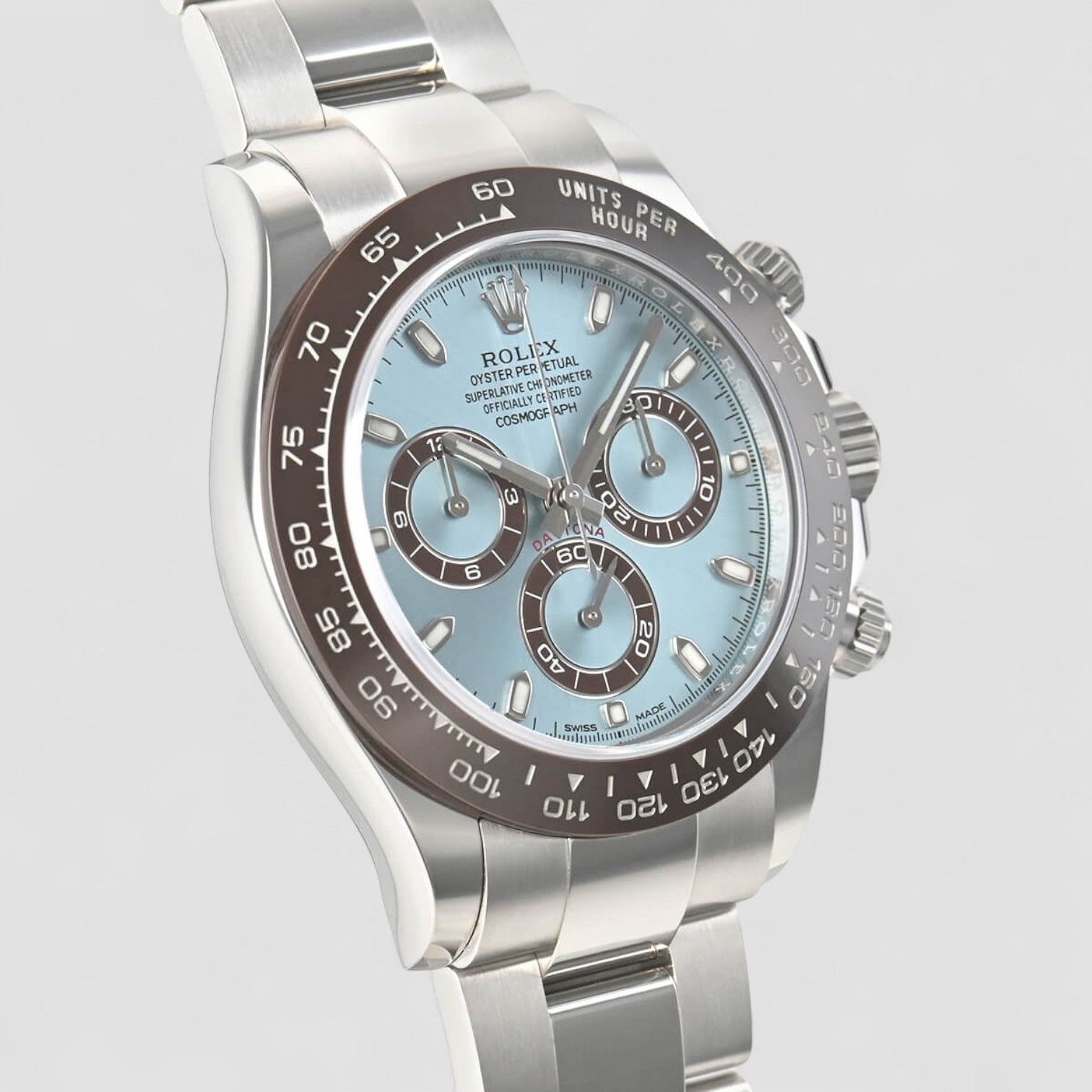 m様 Rolex Daytona Platinum Blue Diamond M116506-001