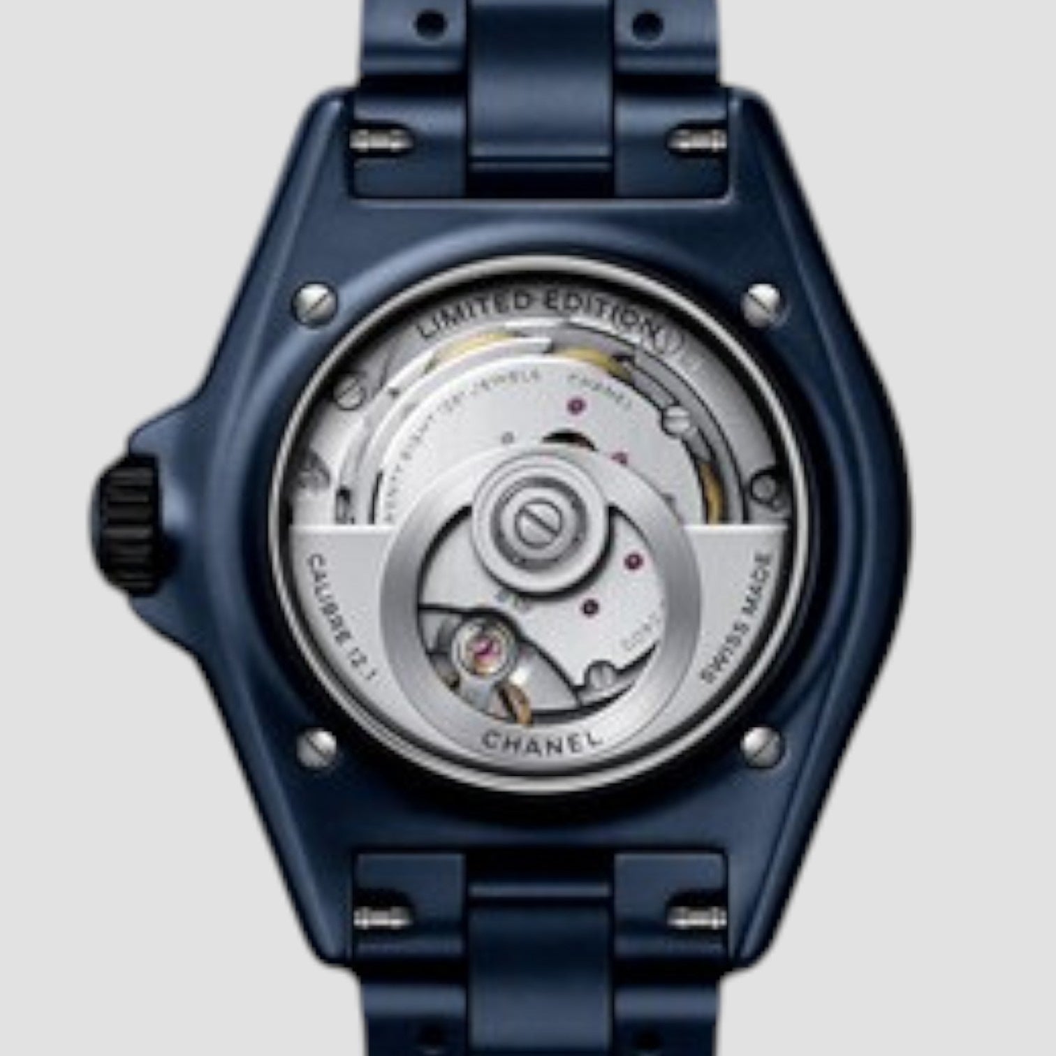 J12 Classic Ceramic Blue Dial Watch