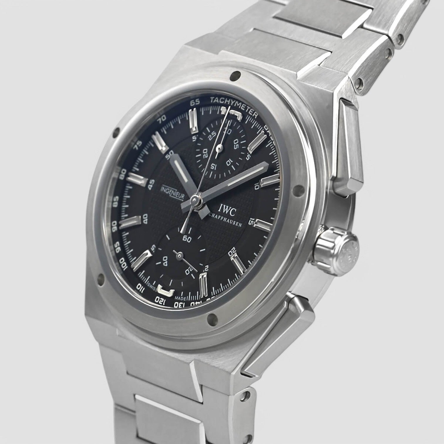Ingenieur Chronograph SS / SS Black Dial