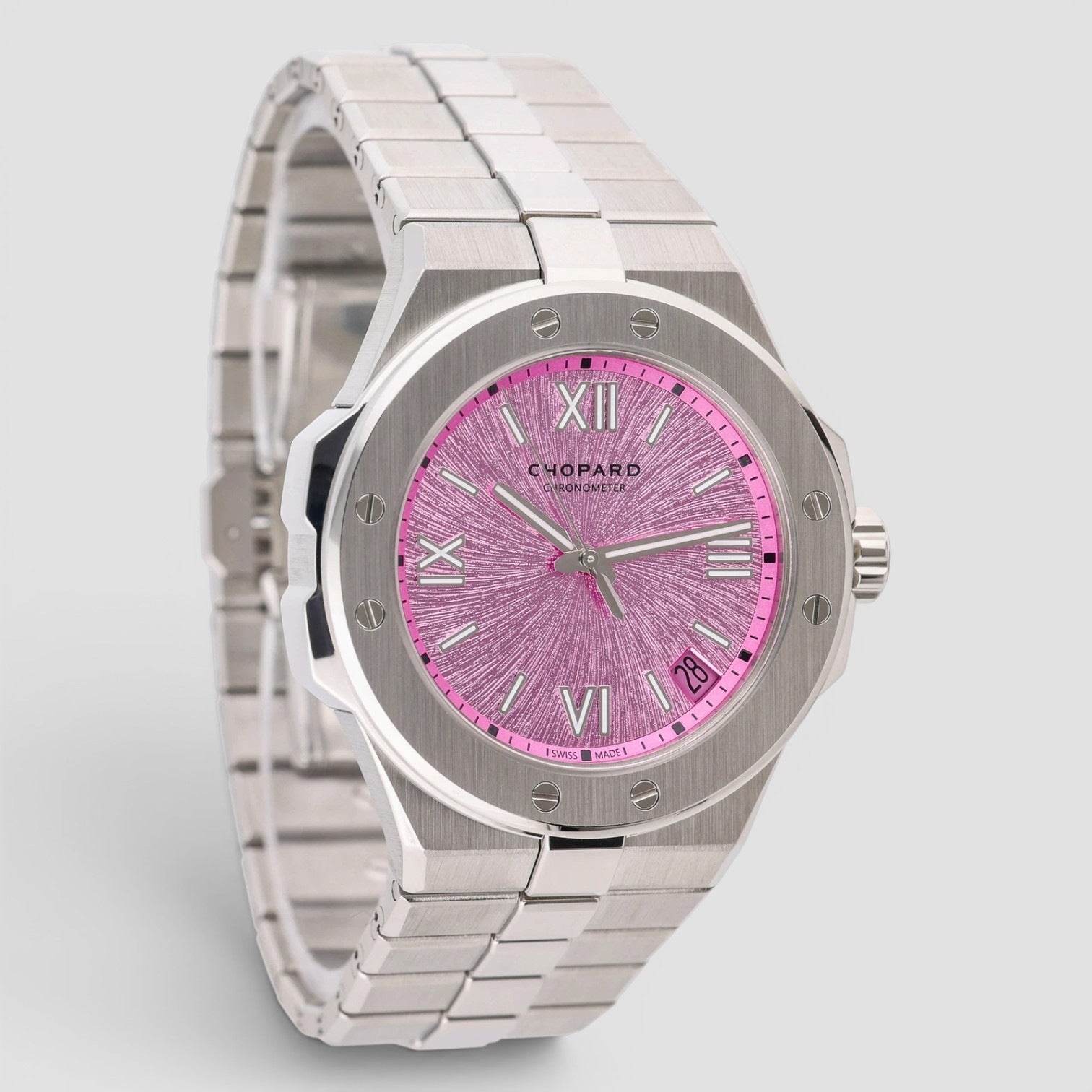 Alpine Eagle 41mm Steel case Pink Dial