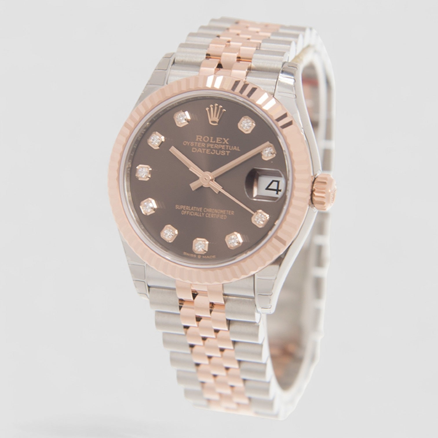 Datejust 31 Midsize 18K Rose Gold