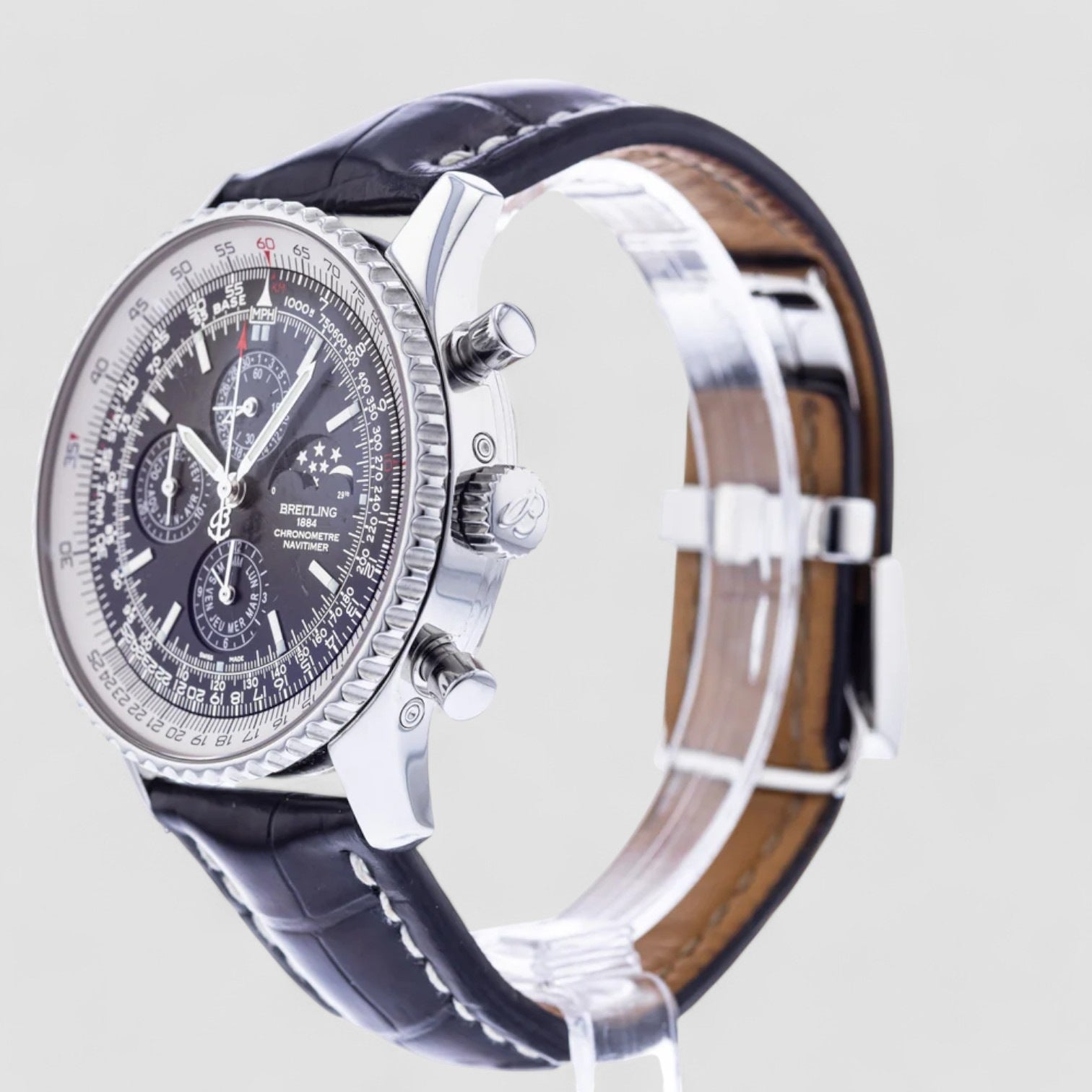 Navitimer 1461 Chronograph Automatic Black Dial Men's Watch