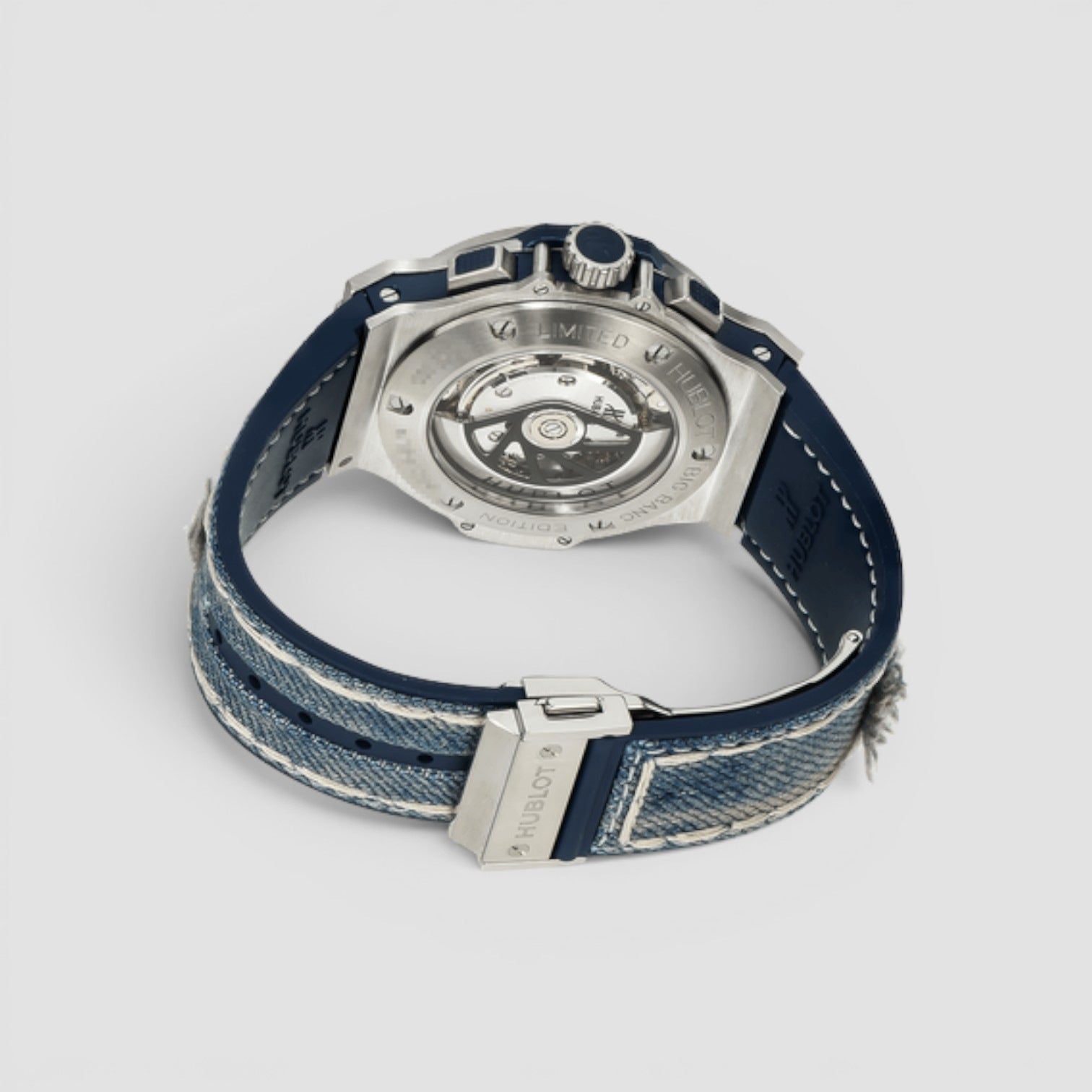 Big Bang Jeans Chronograph 44mm Blue Dial