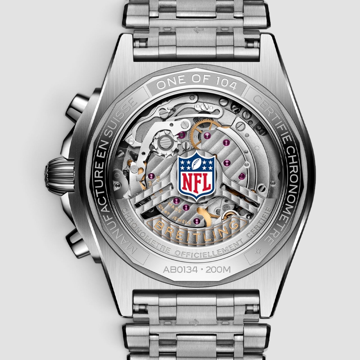 Chronomat B01 42 NFL New England Patriots Edition