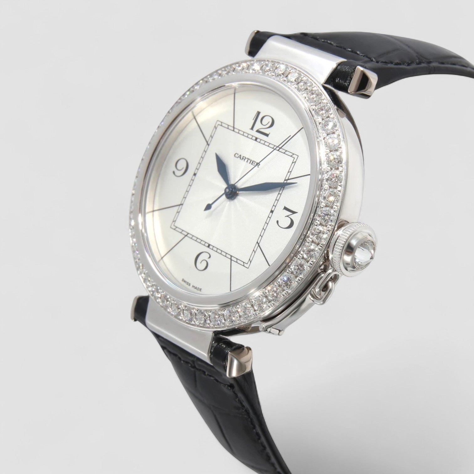 Pasha de Cartier Silver Dial Men's Watch