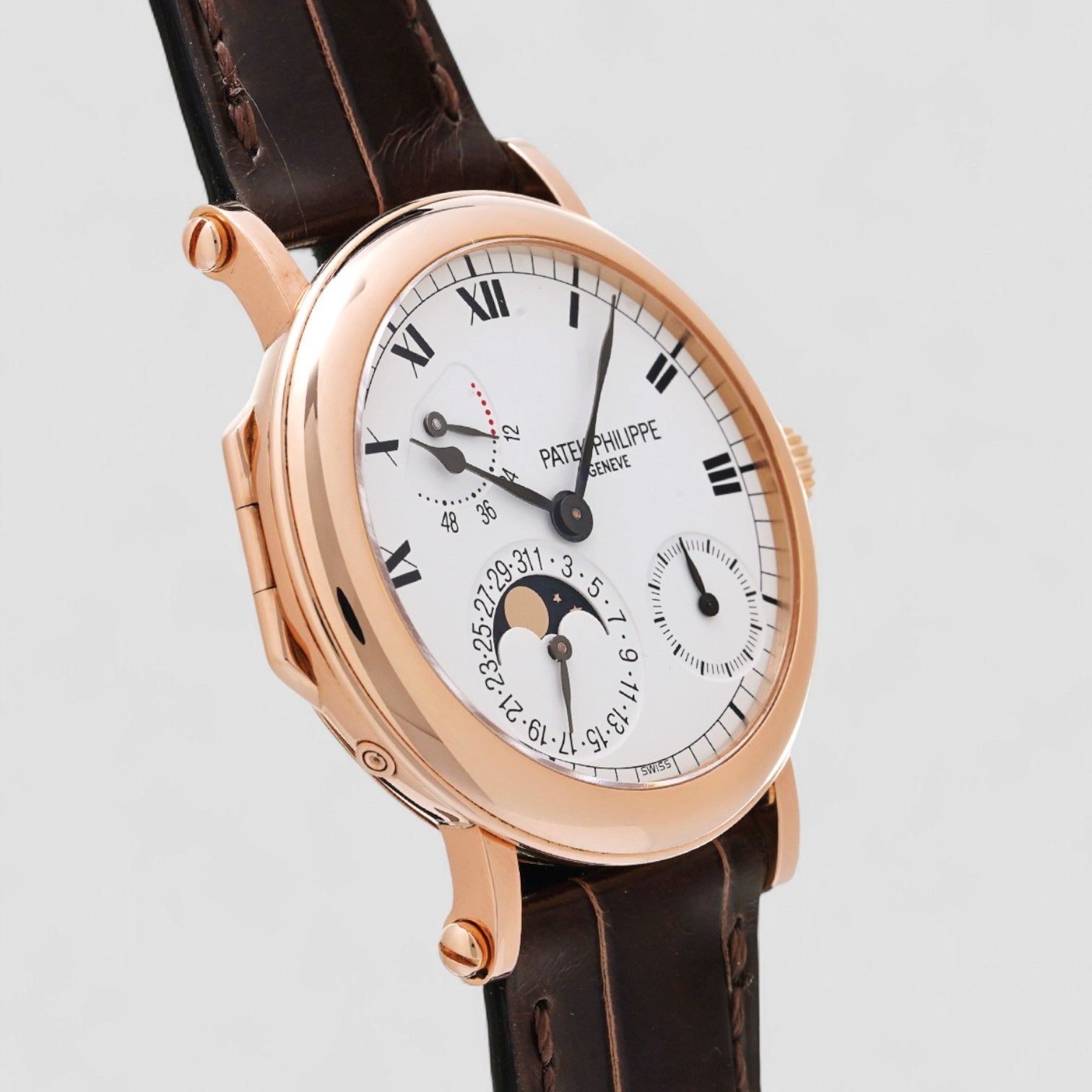Power Reserve Moonphase 18K Rose Gold