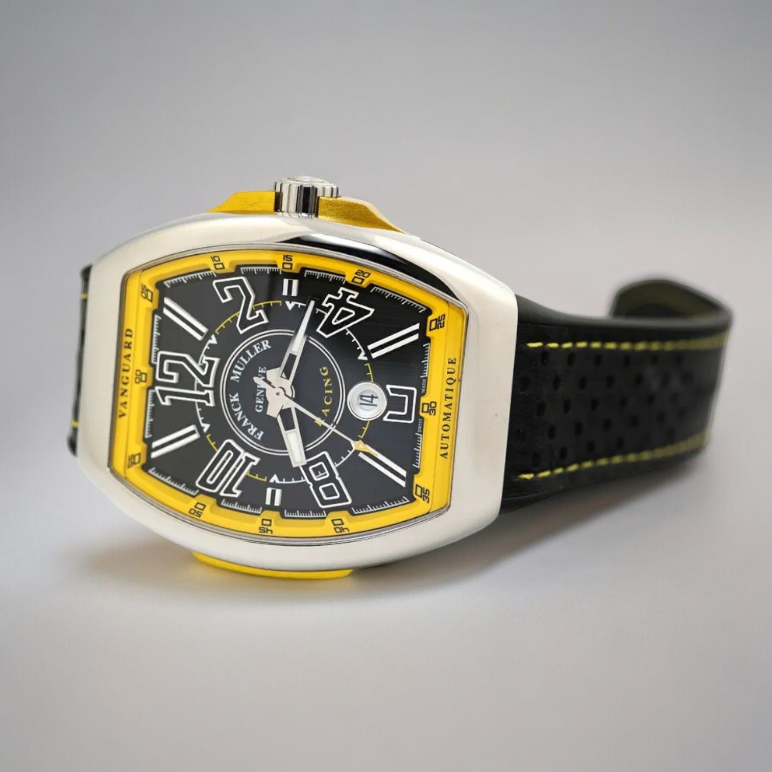Vanguard Racing Yellow Wristwatch
