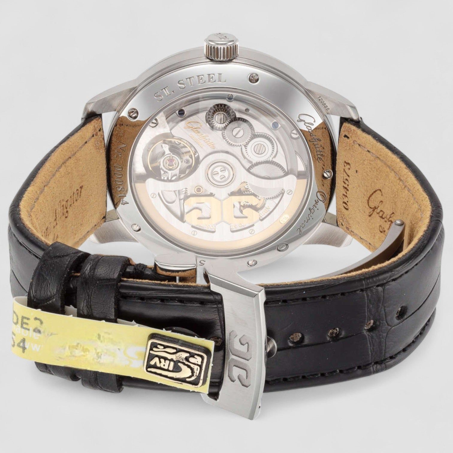 Senator Excellence Panorama Date Moonphase Automatic Blue Dial Men's Watch