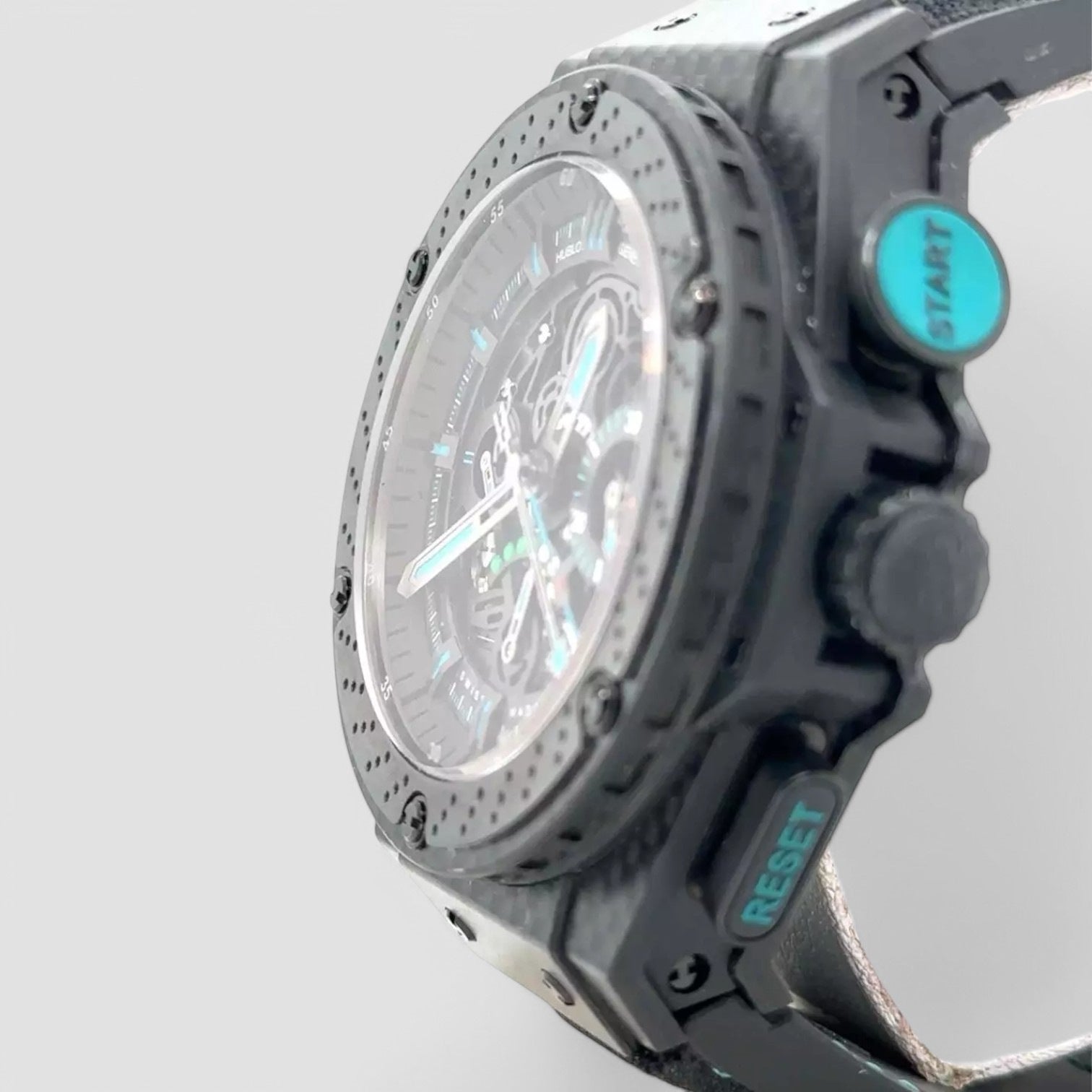 King Power F1 Abu Dhabi Edition CarbonFiber 48mm Men's Watch