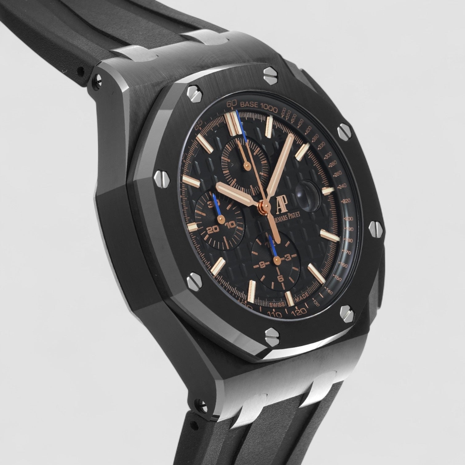 Royal Oak Offshore Black Dial Ceramic / Rubber