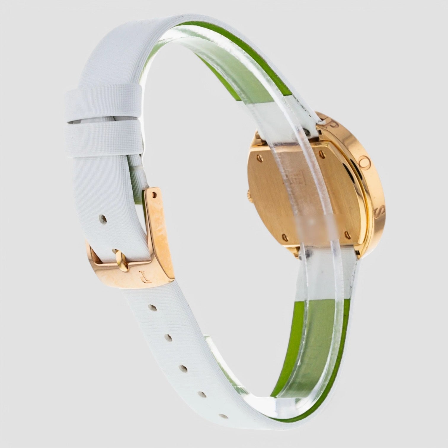 Possession Silver Dial 18 Carat Rose Gold Ladies Watch