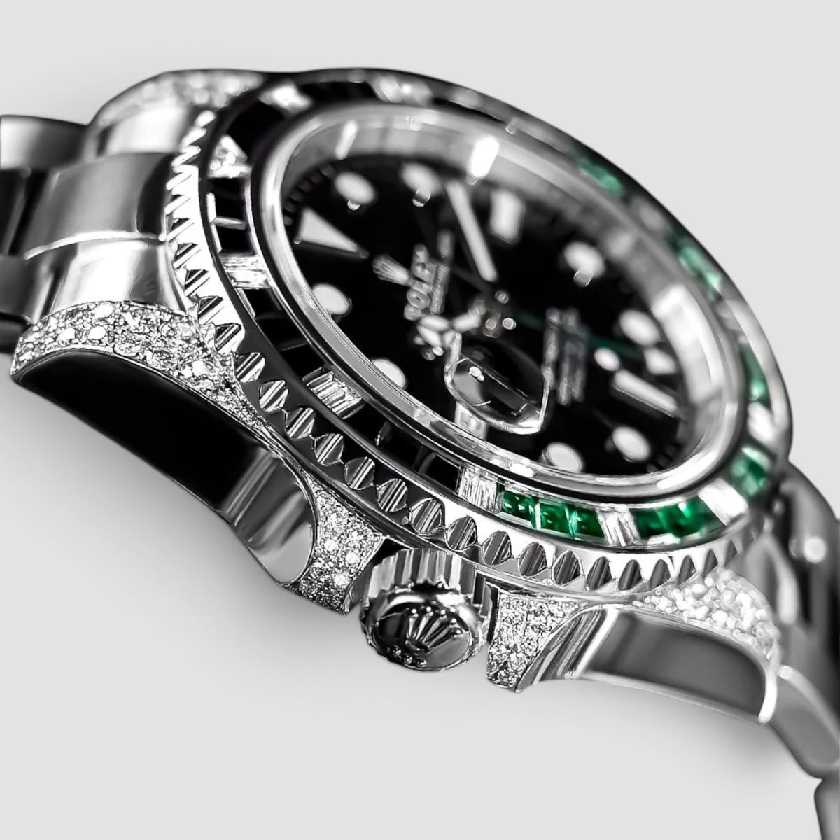 GMT-Master II 40 Sprite Custom Diamond-Set