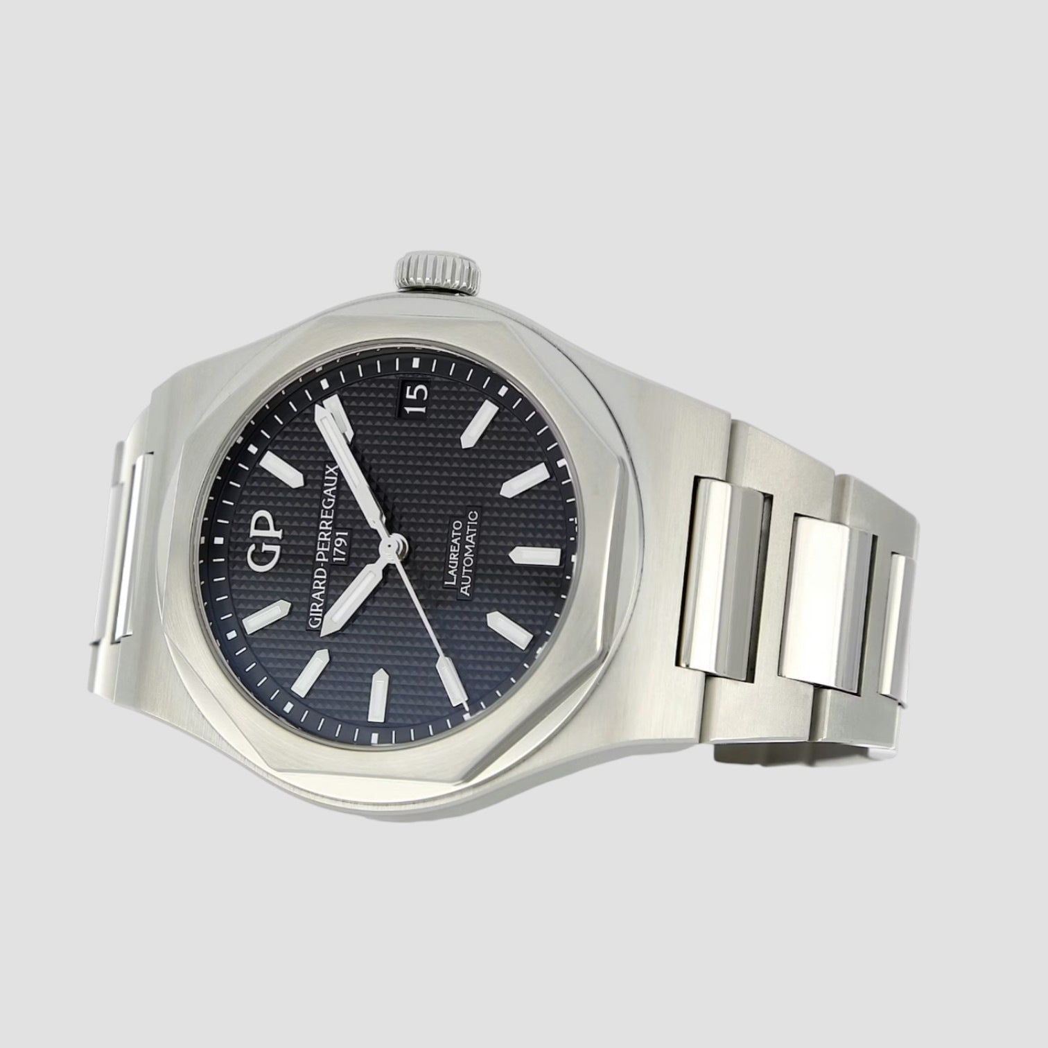 Laureato 42mm Stainless Steel Black Dial