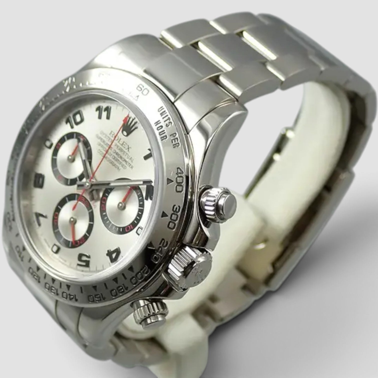 Cosmograph Daytona 40mm 18K White Gold Black Dial