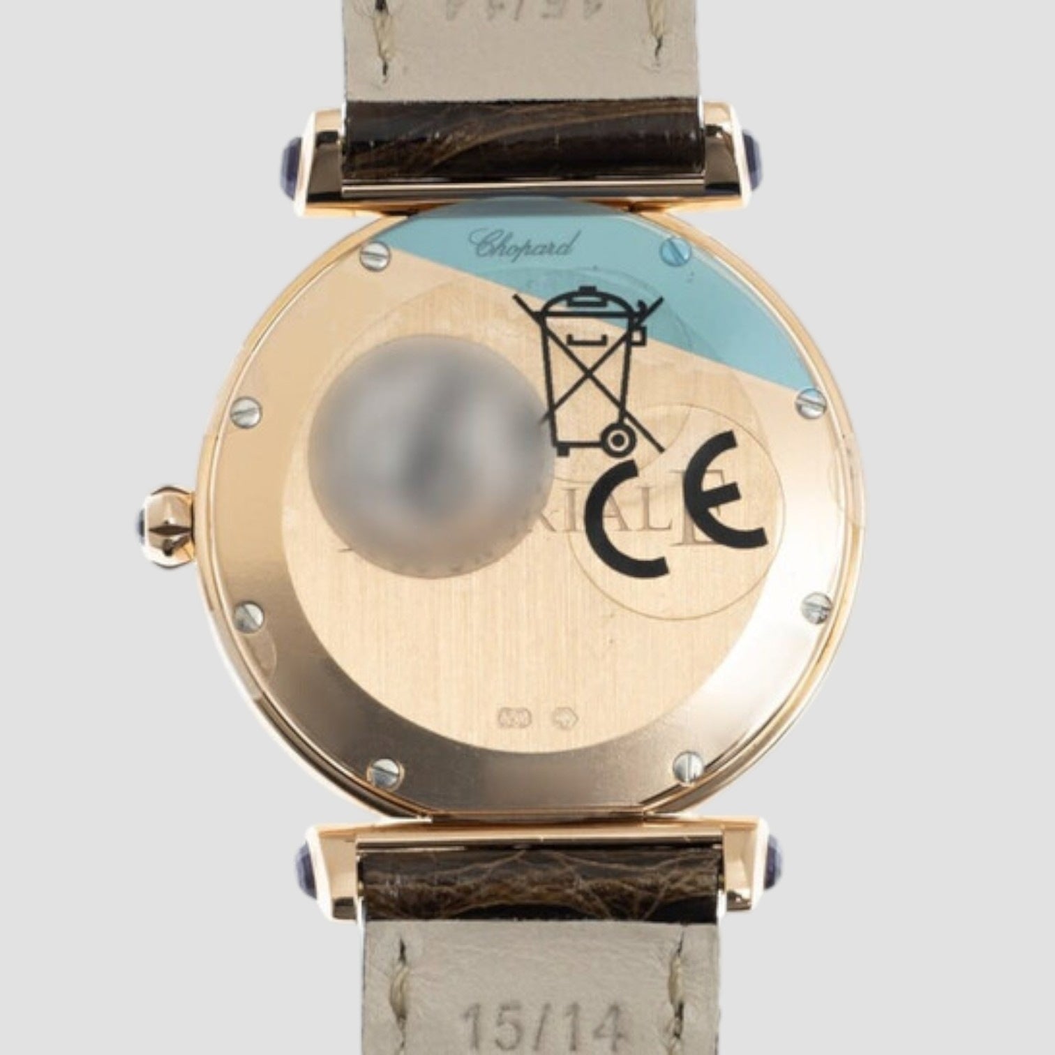 Imperiale Quartz Diamond Brown Dial Ladies Watch