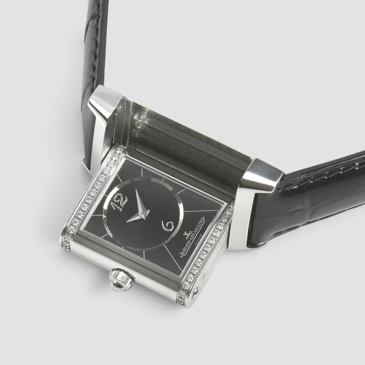 Reverso Duetto Classique 23mm Steel White Dial