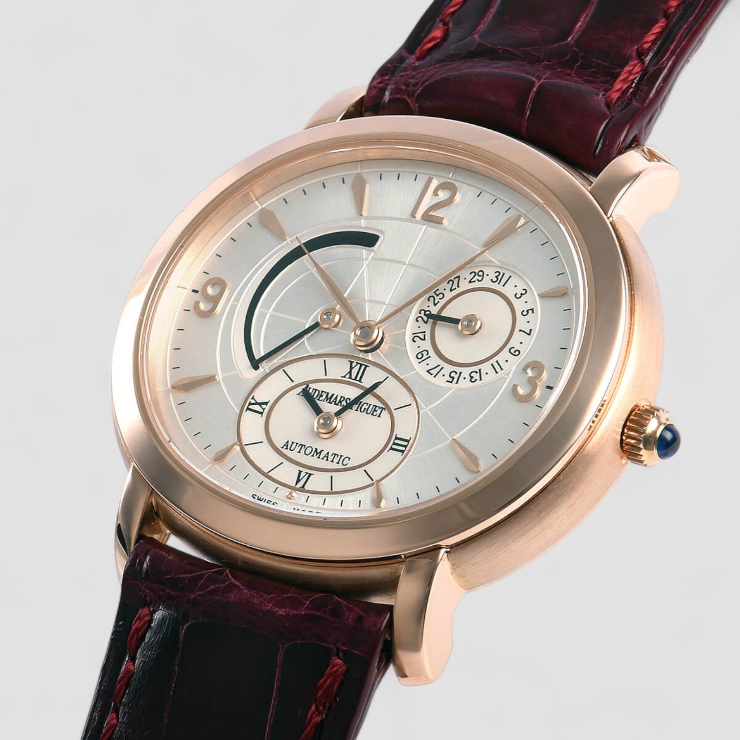 Millenary Dual Time Power Reserve Mens Watch