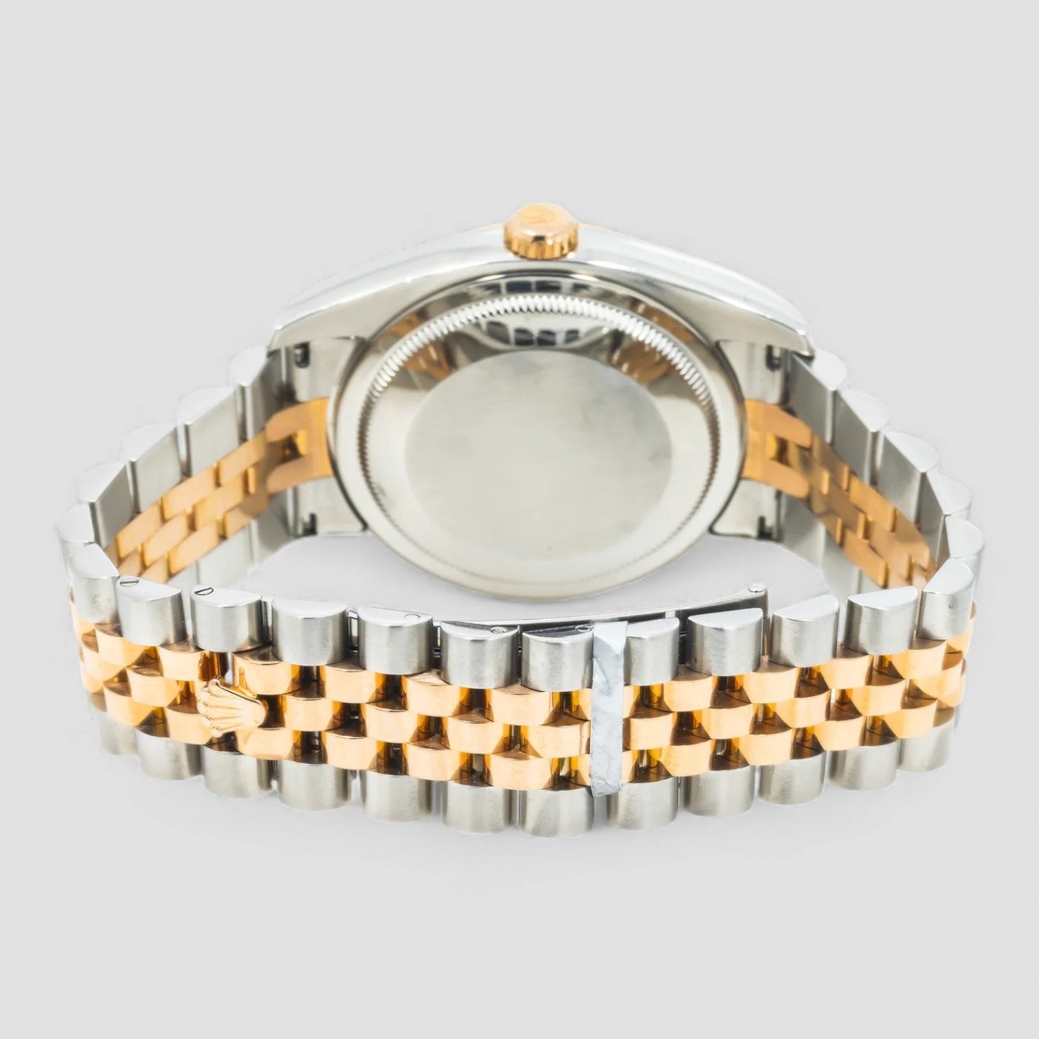 Datejust 36mm Steel & Rose Gold Blue Diamond Dial and Jubilee Bracelet