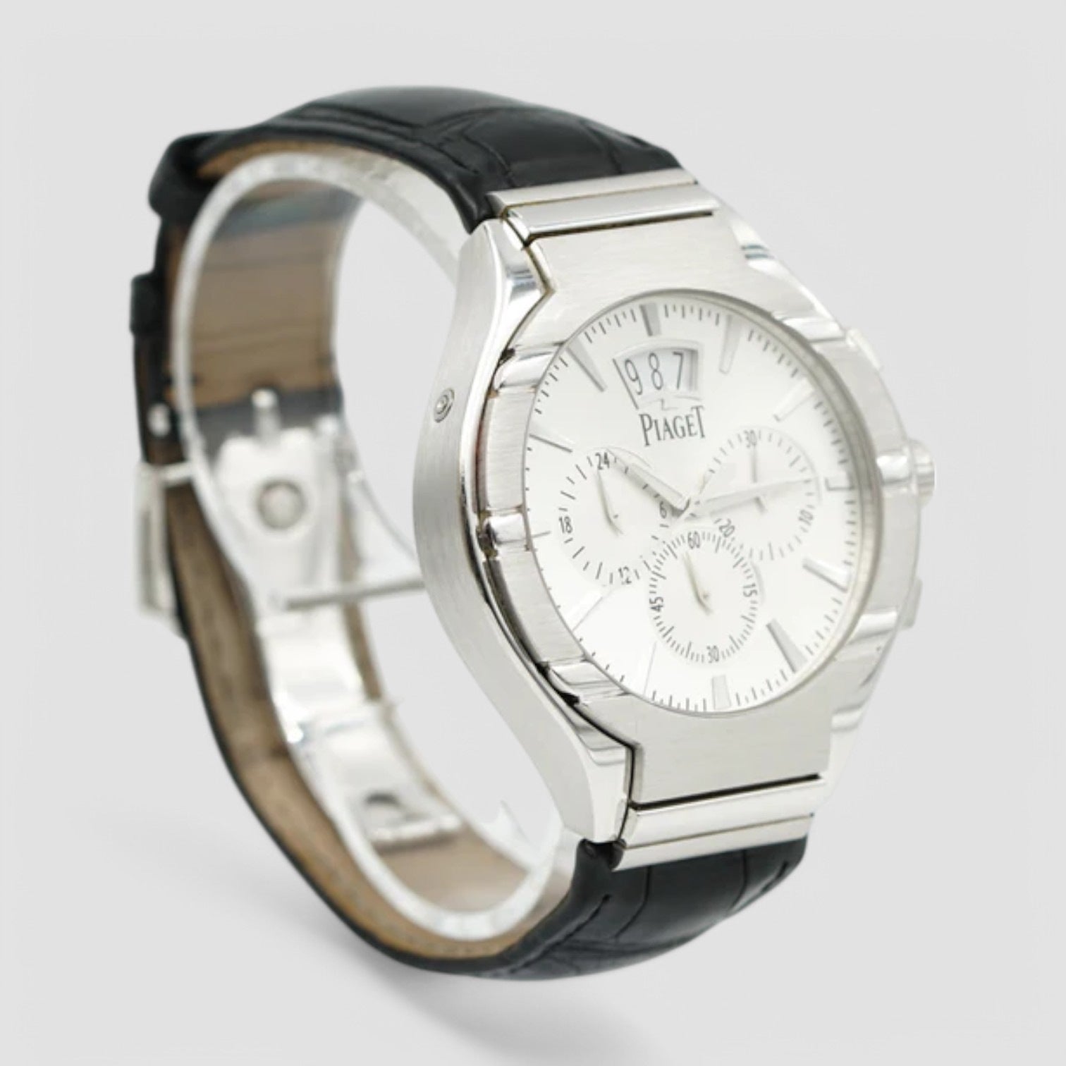 Polo 18K White Gold Flyback GMT