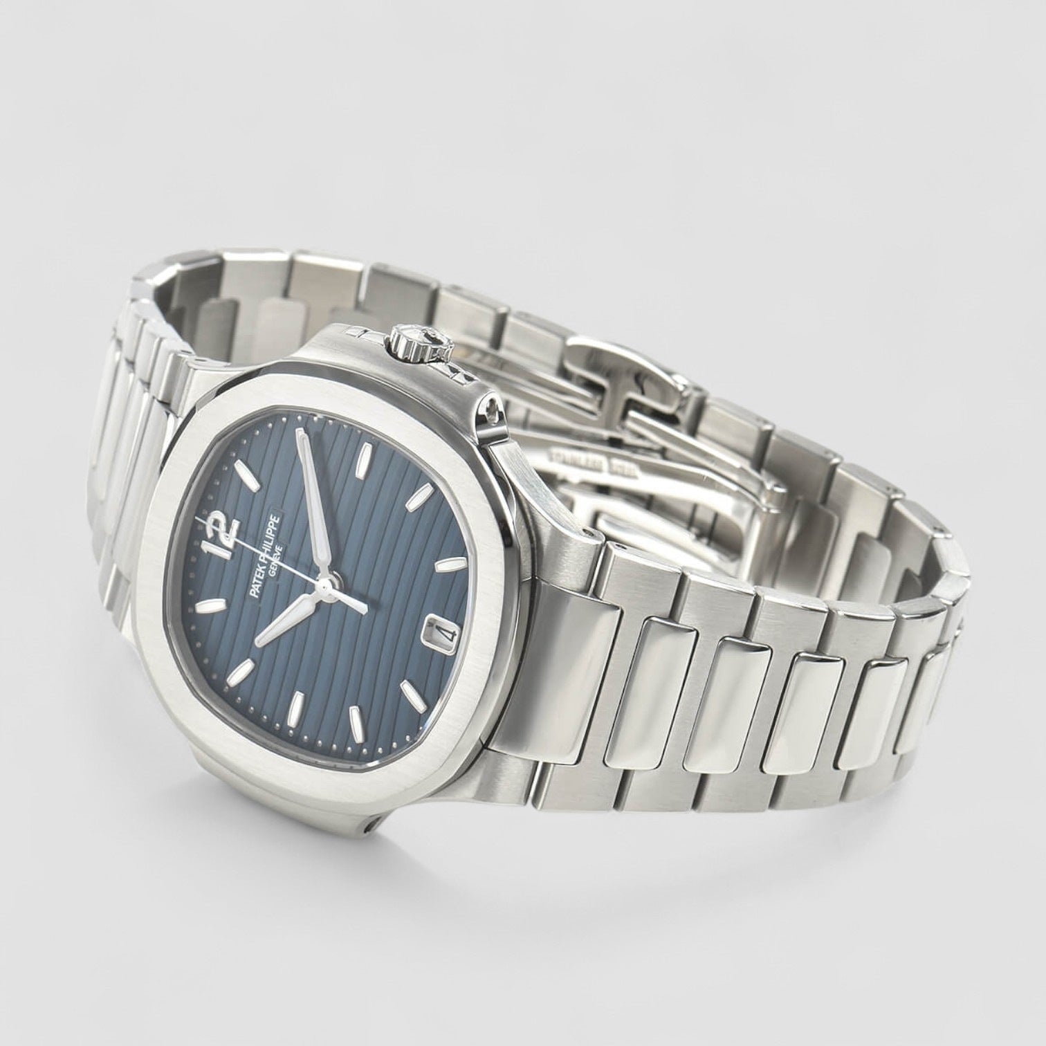 Nautilus Blue Opaline Dial Ladies Watch
