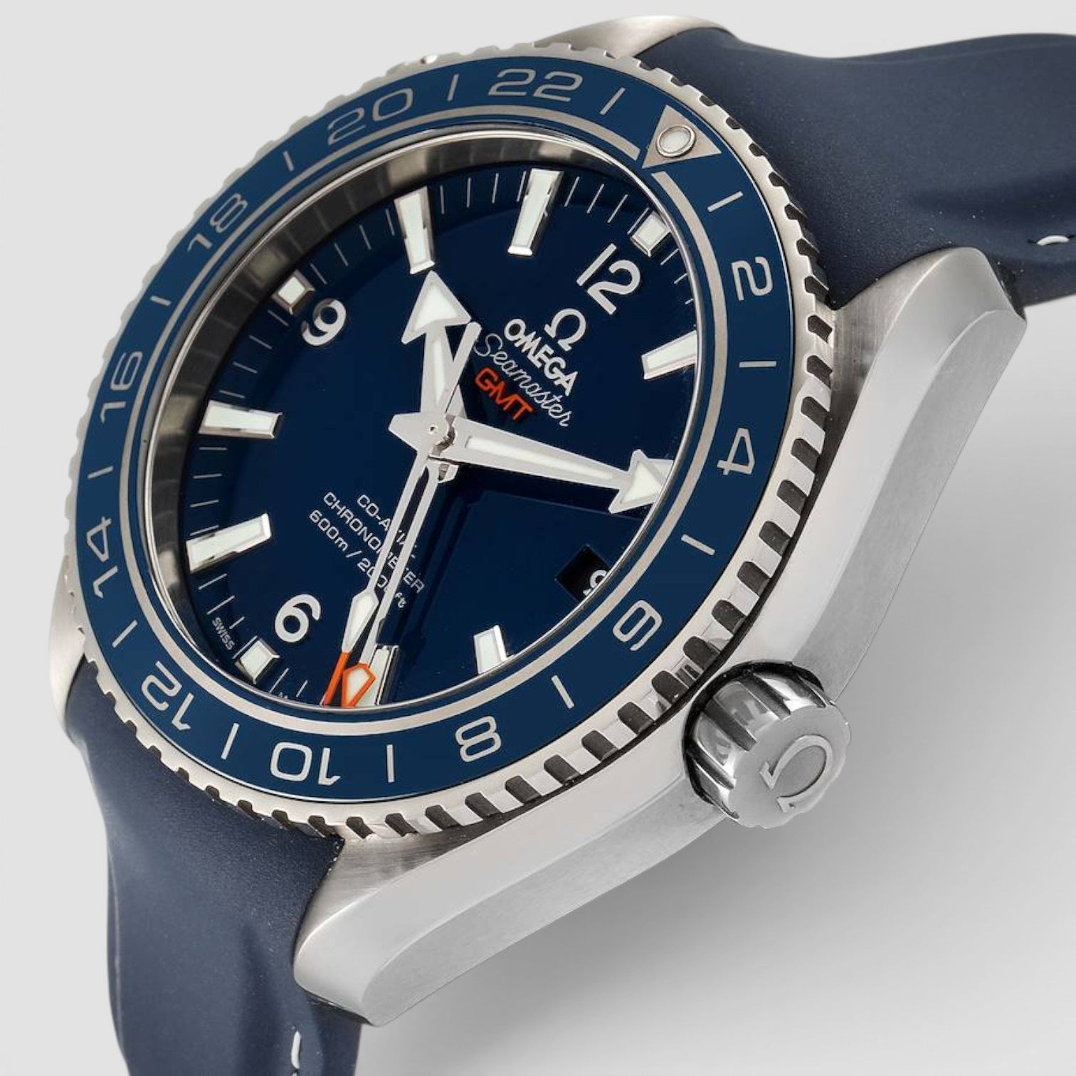 Seamaster Planet Ocean GMT 43.5mm Titanium Blue Dial